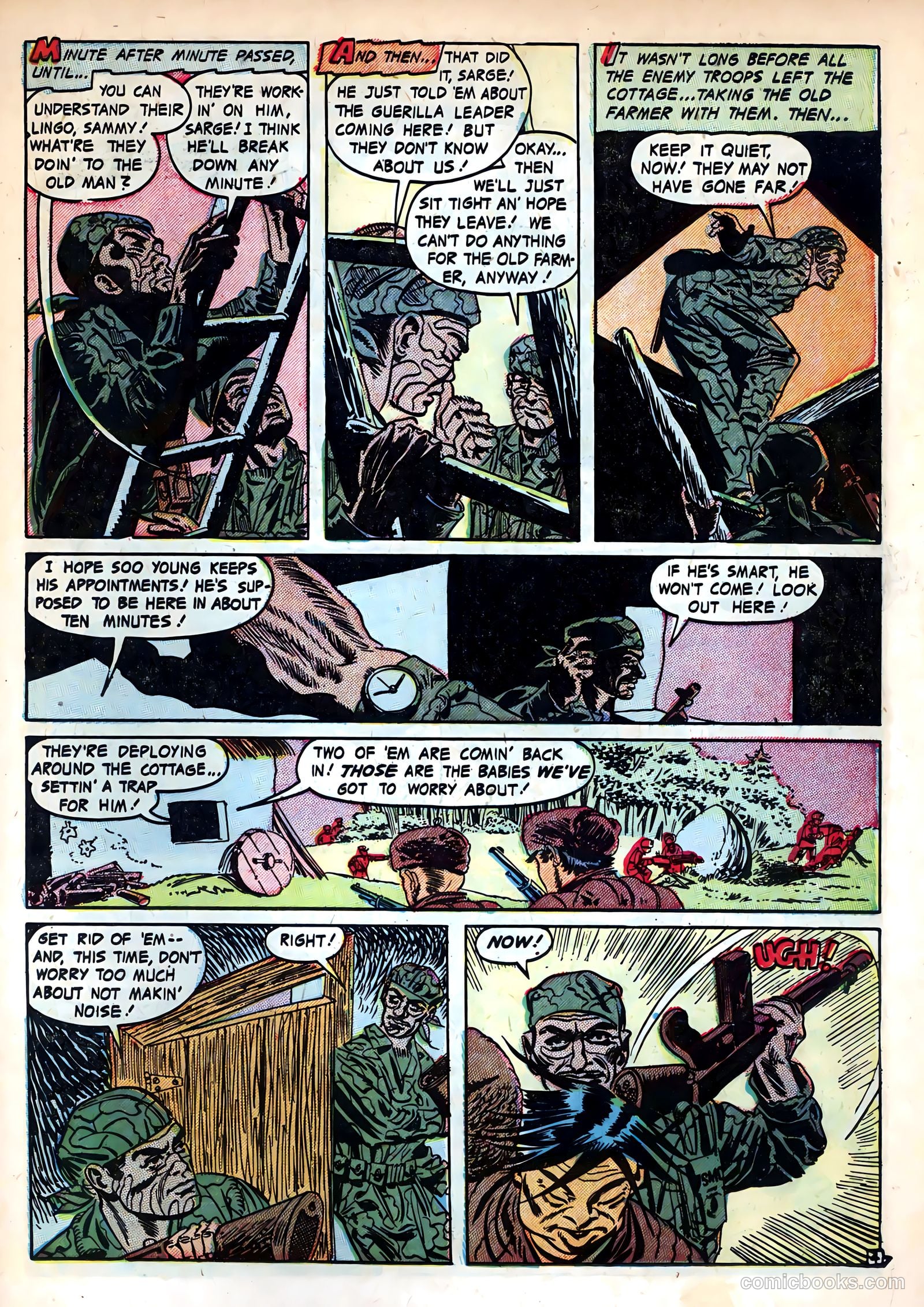 Fighting Undersea Commandos #5 (1953) — page 23 of 36