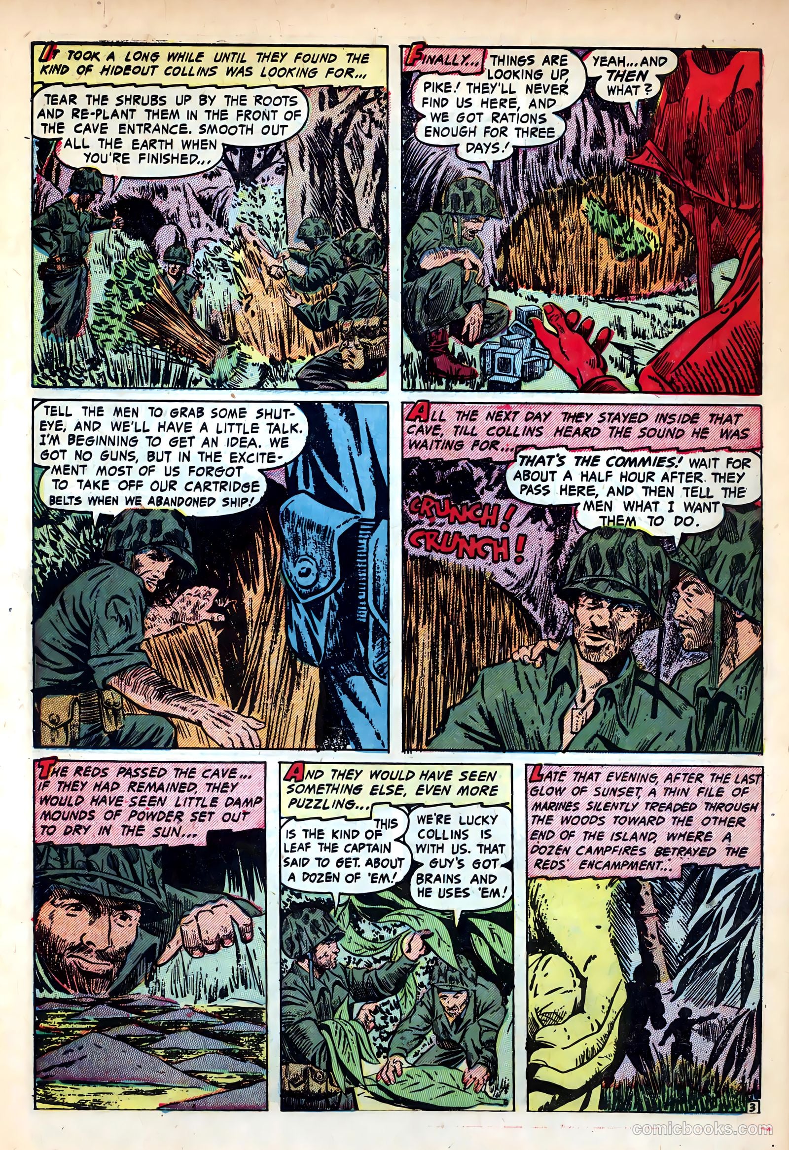 Fighting Undersea Commandos #5 (1953) — page 30 of 36
