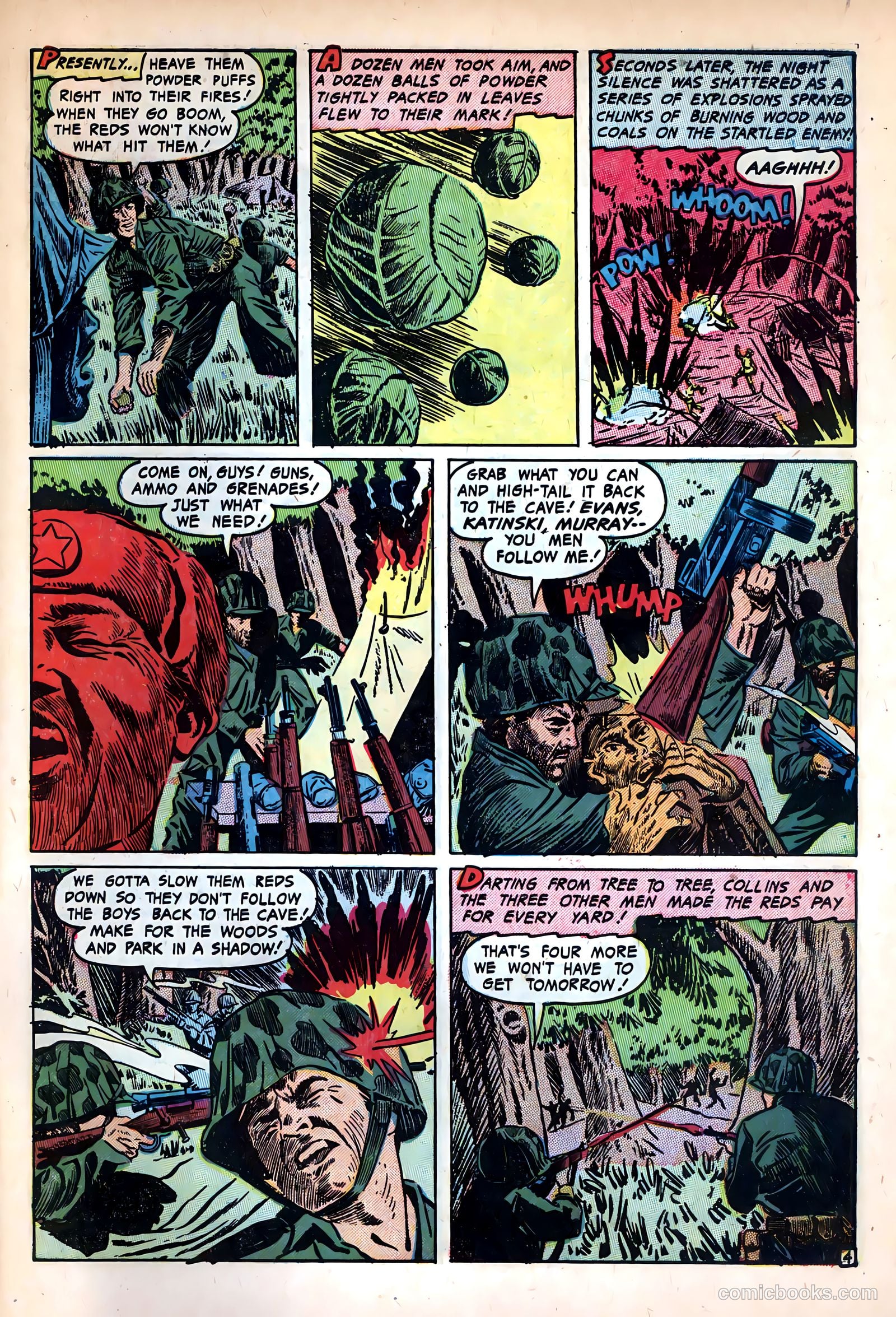 Fighting Undersea Commandos #5 (1953) — page 31 of 36