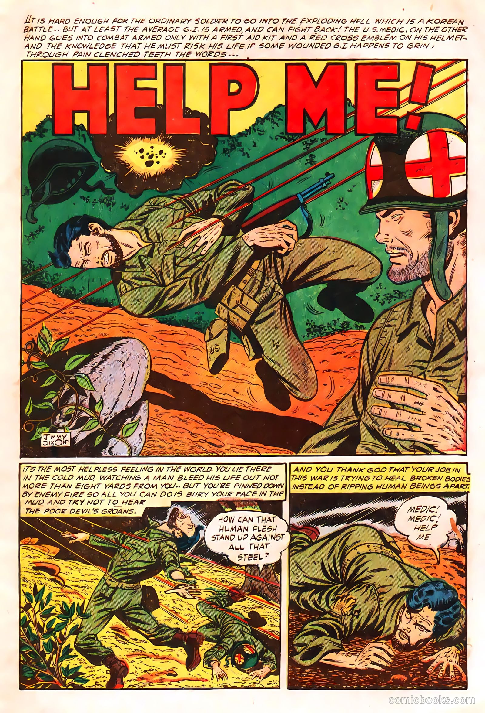 Fighting War Stories #1 (1952) — page 3 of 36