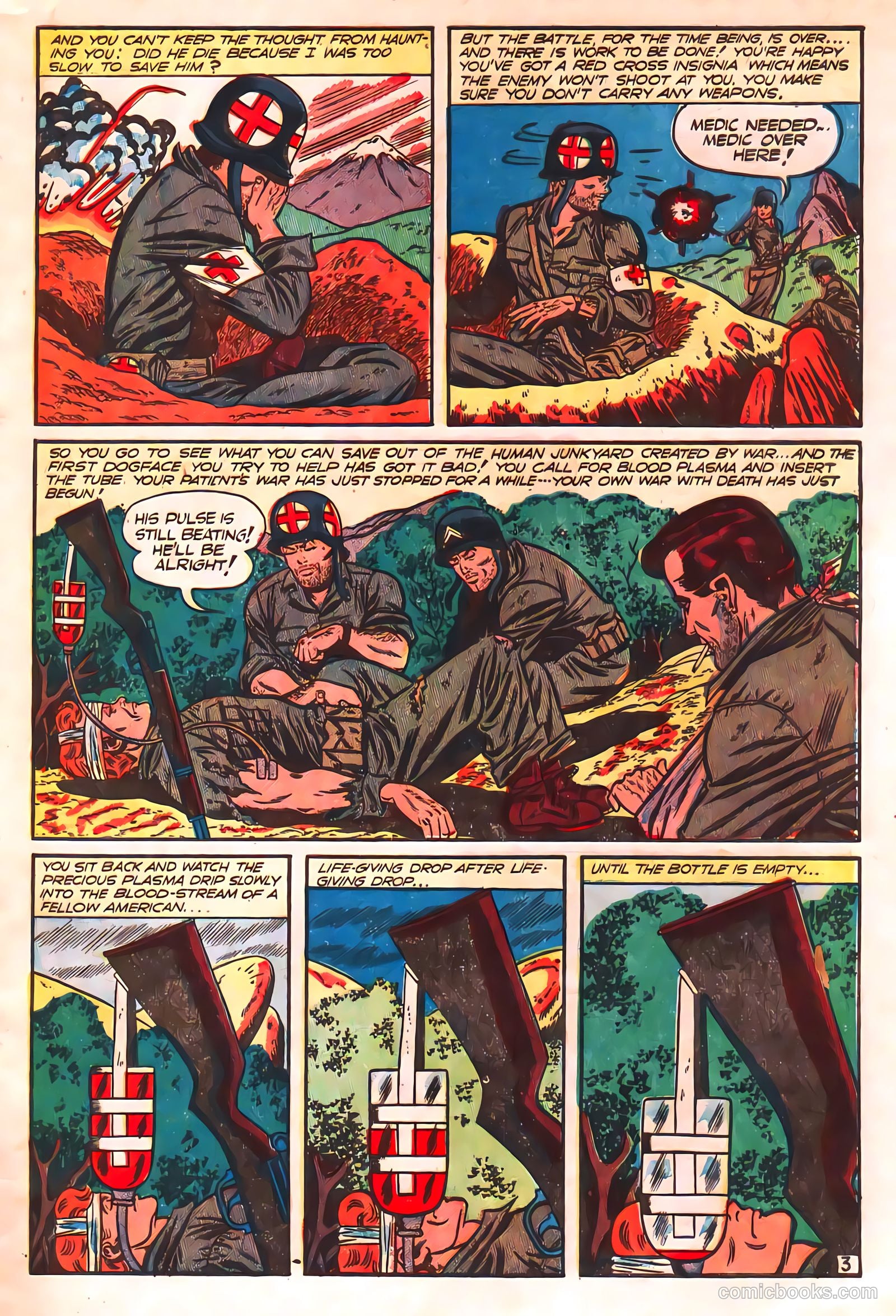 Fighting War Stories #1 (1952) — page 5 of 36