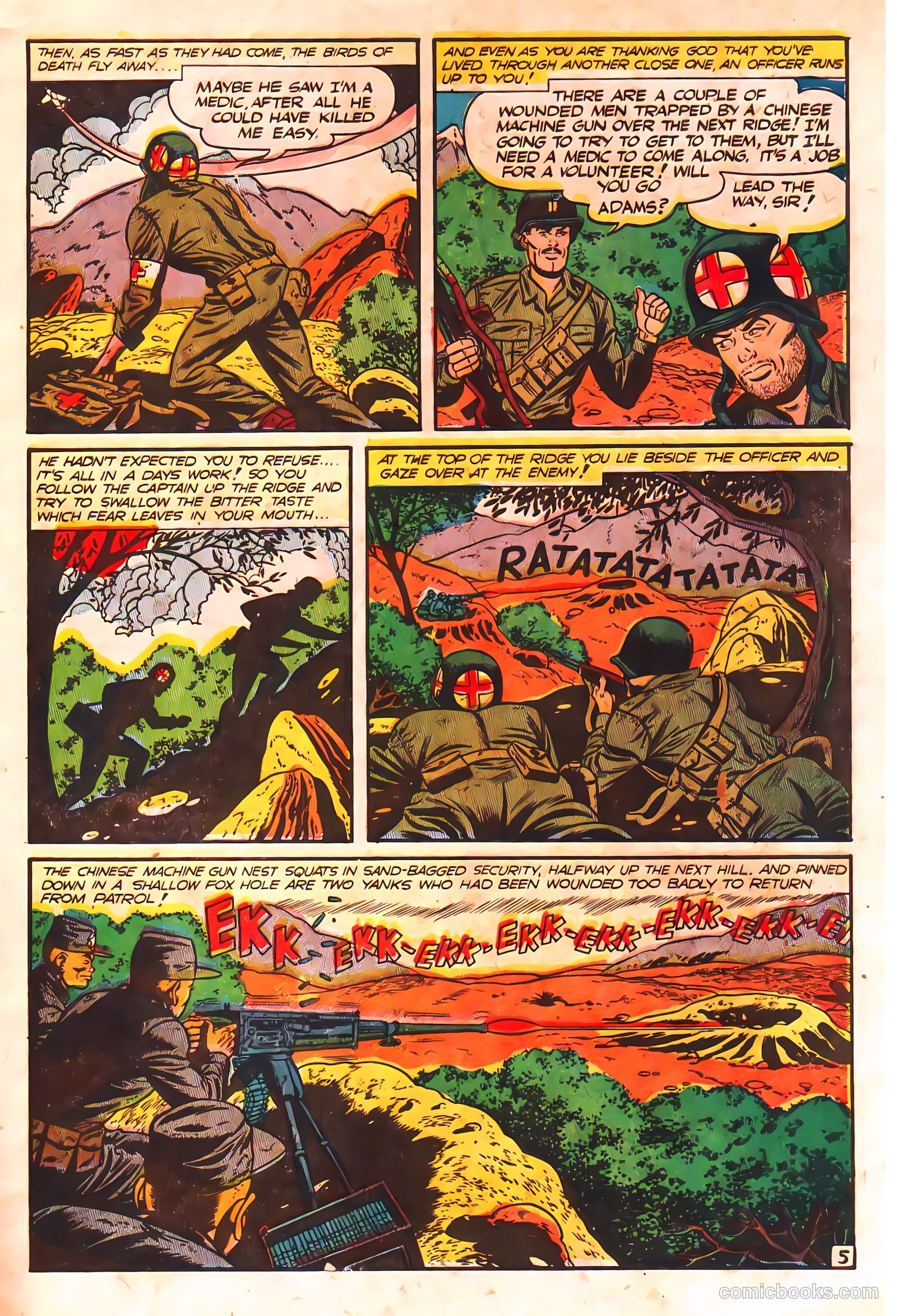 Fighting War Stories #1 (1952) — page 7 of 36