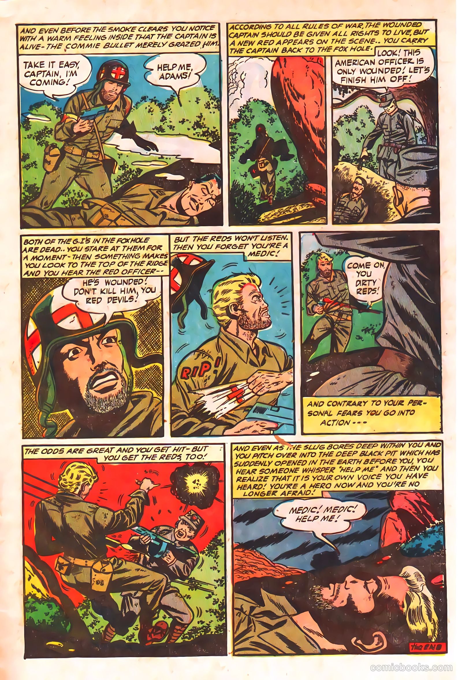 Fighting War Stories #1 (1952) — page 9 of 36