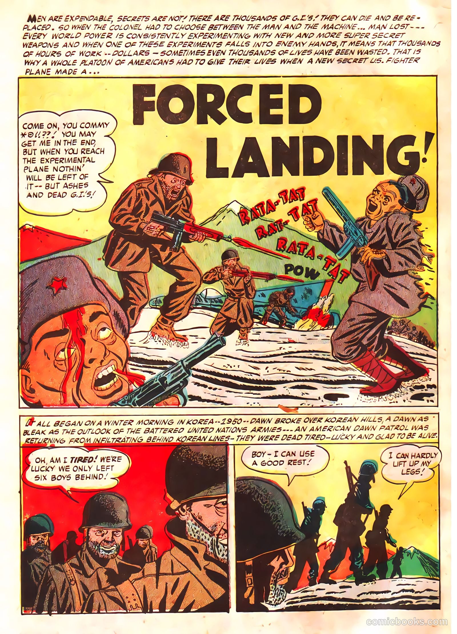 Fighting War Stories #1 (1952) — page 10 of 36
