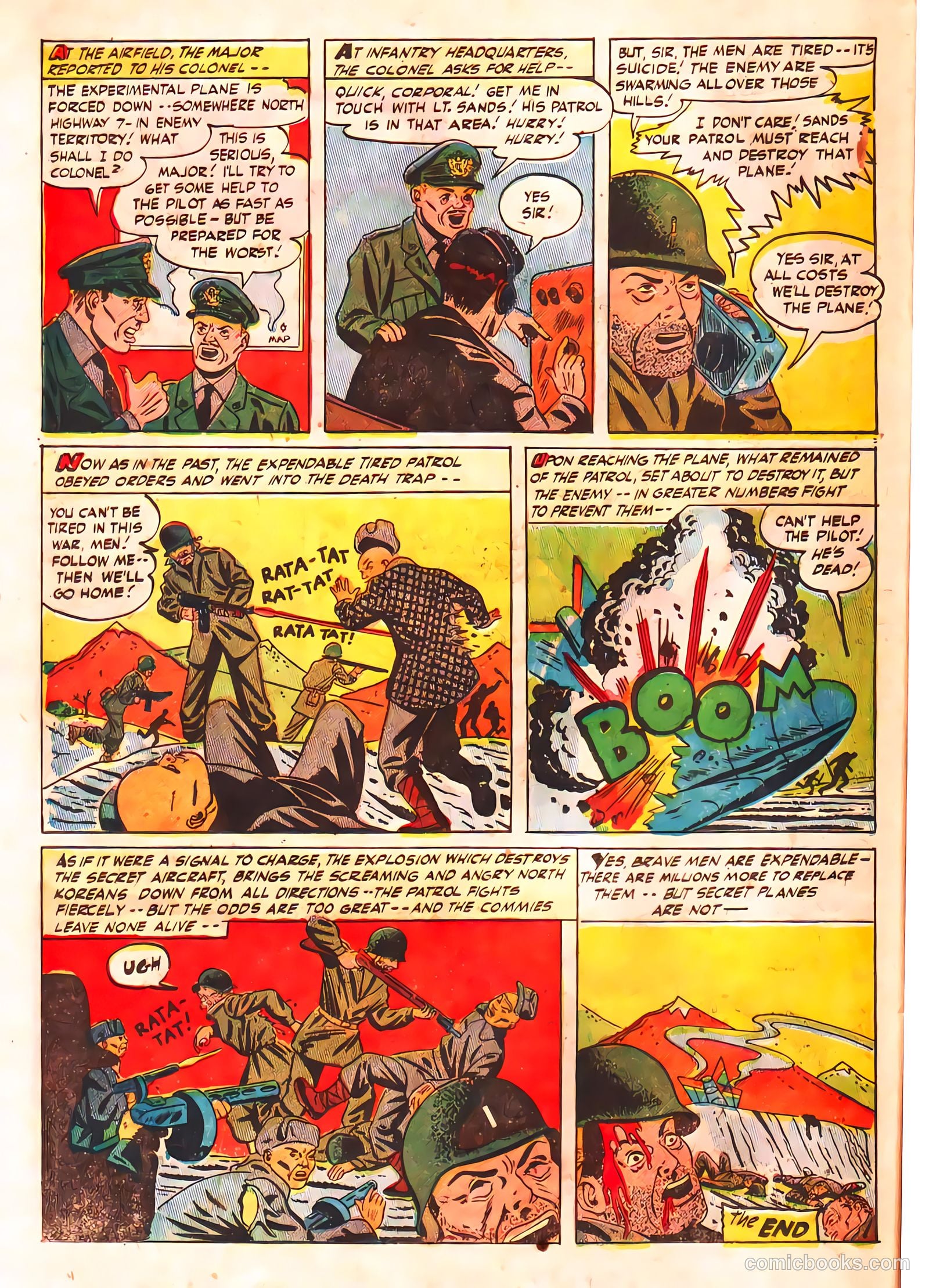 Fighting War Stories #1 (1952) — page 14 of 36