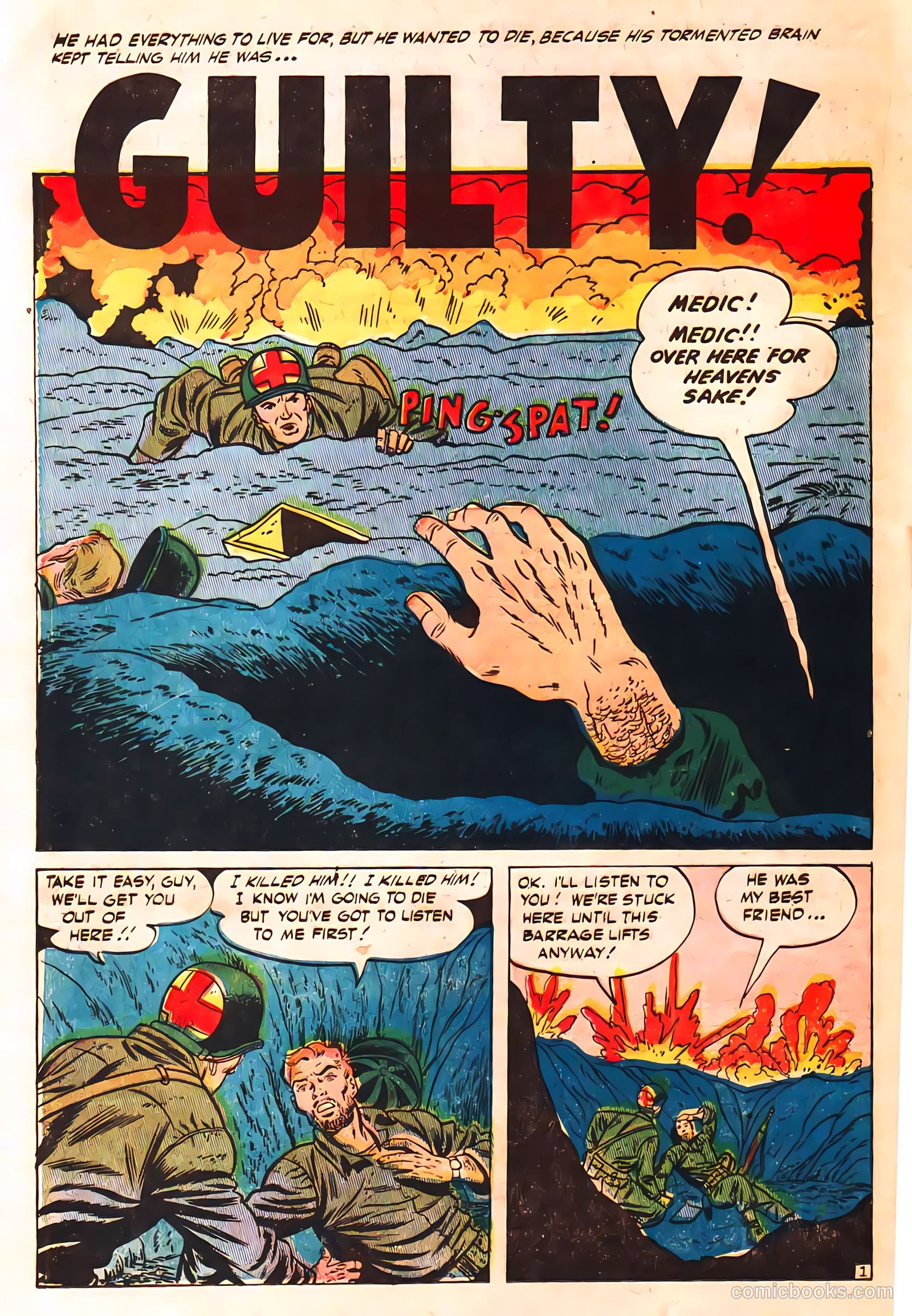 Fighting War Stories #1 (1952) — page 18 of 36