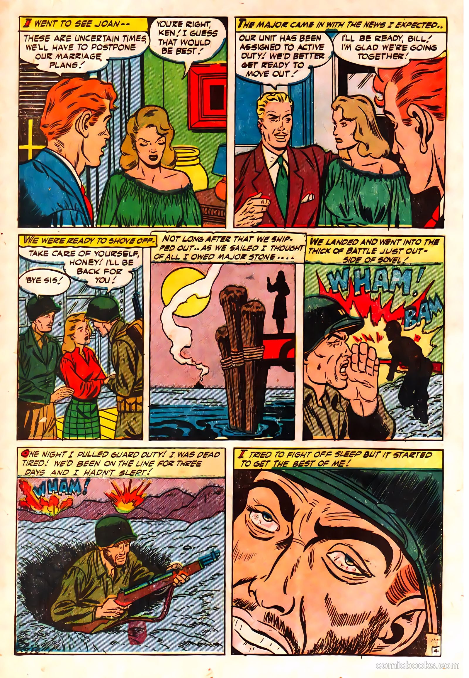 Fighting War Stories #1 (1952) — page 21 of 36