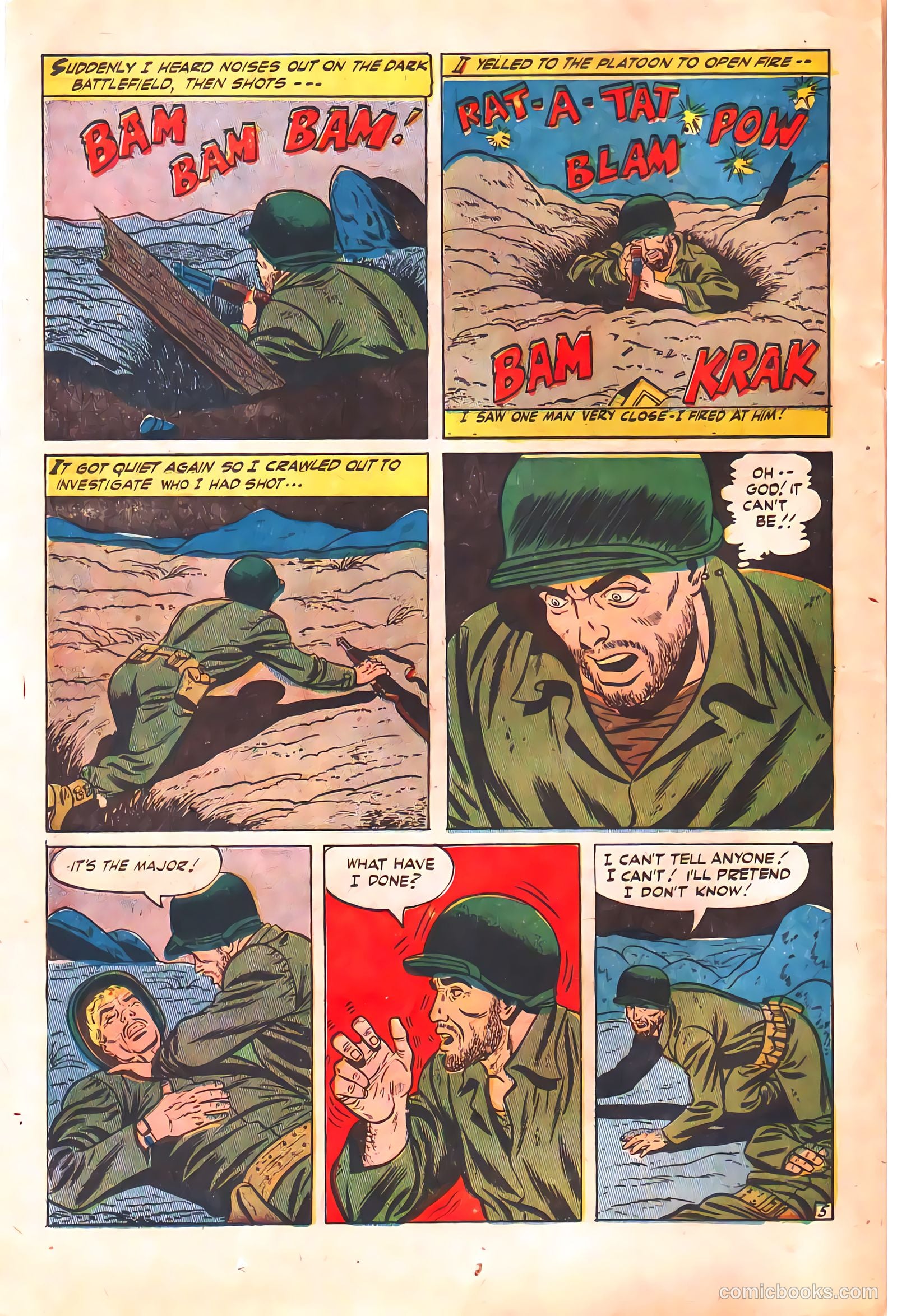 Fighting War Stories #1 (1952) — page 22 of 36
