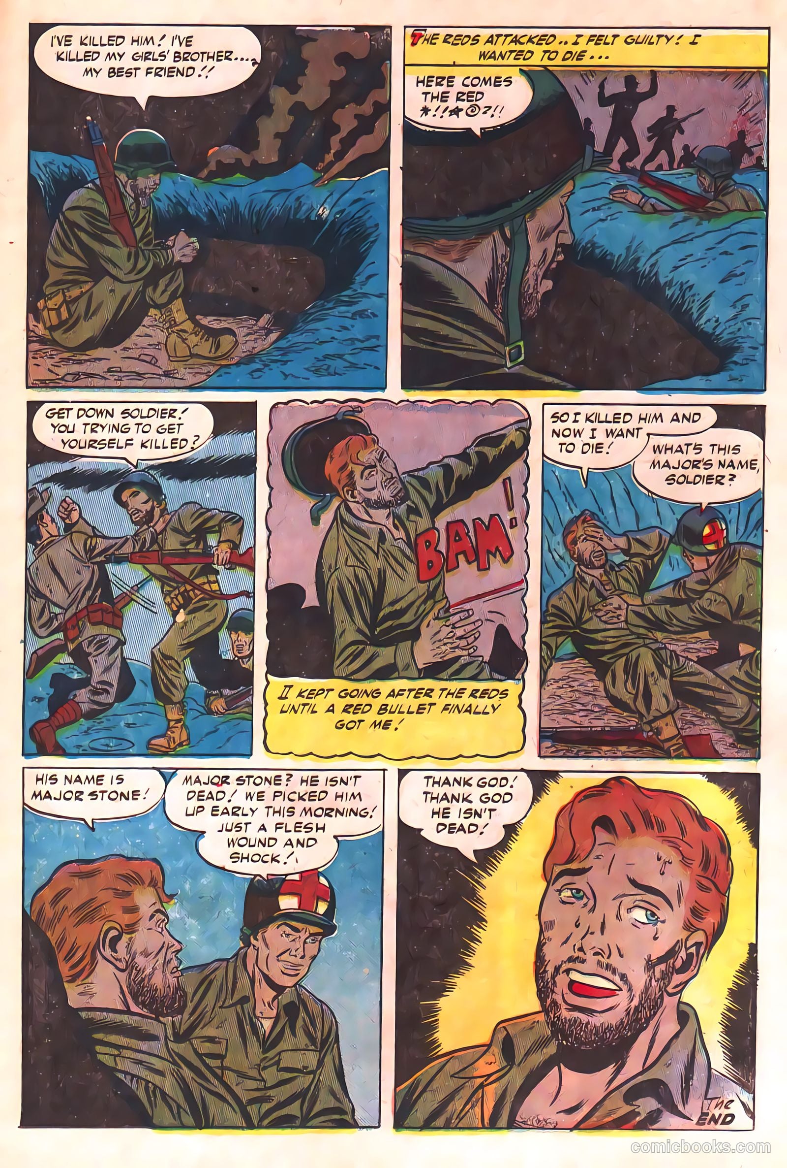 Fighting War Stories #1 (1952) — page 23 of 36