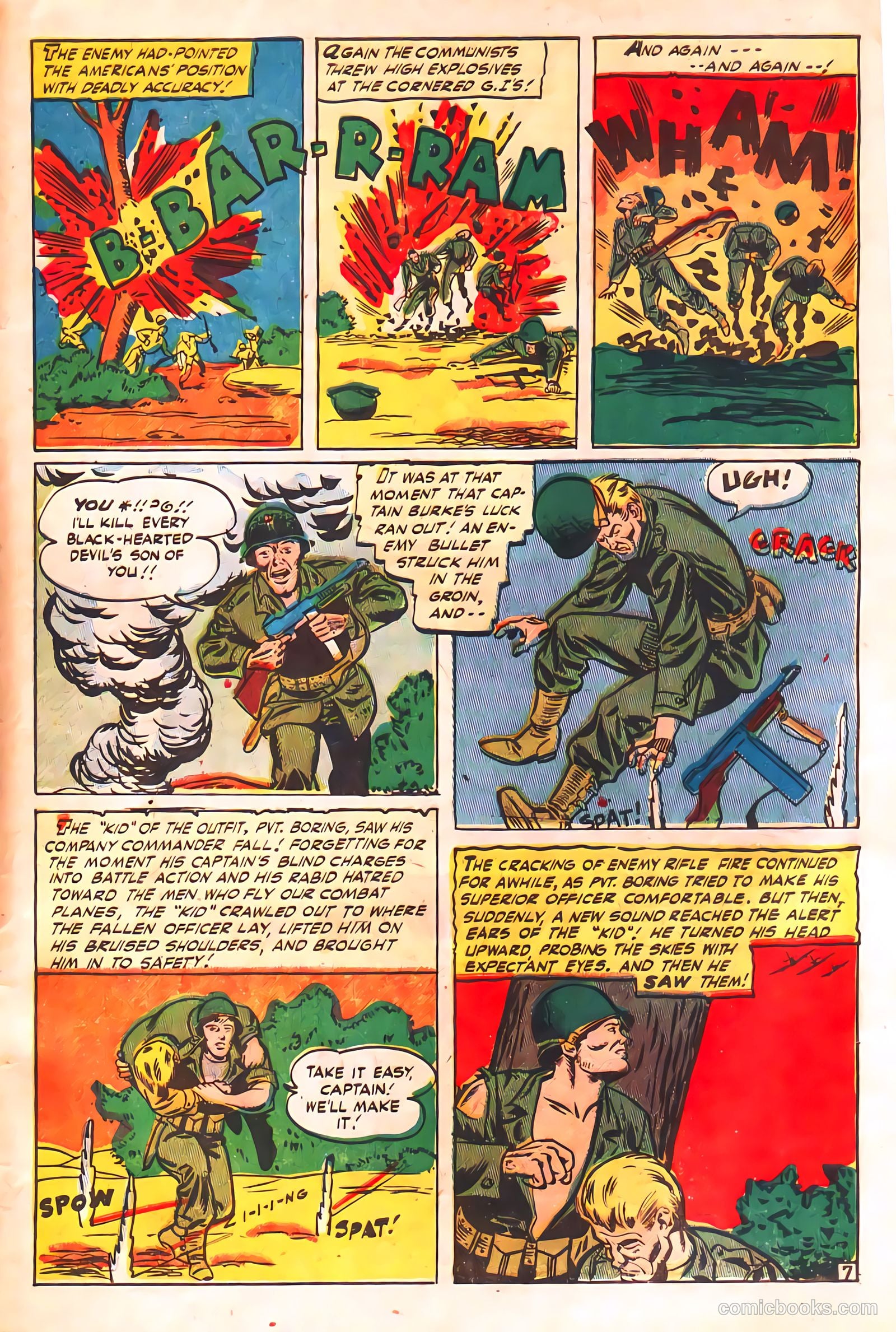 Fighting War Stories #1 (1952) — page 31 of 36