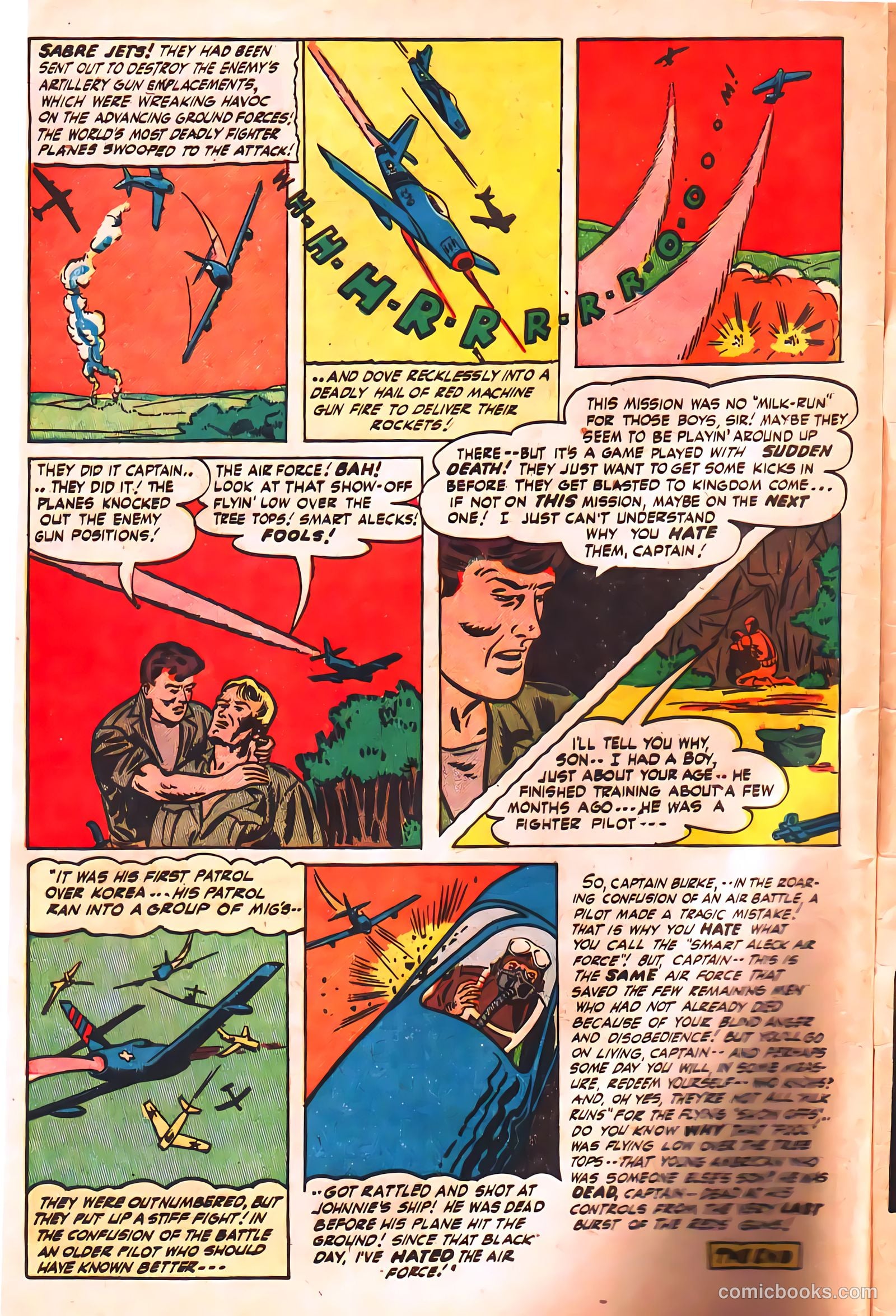 Fighting War Stories #1 (1952) — page 32 of 36