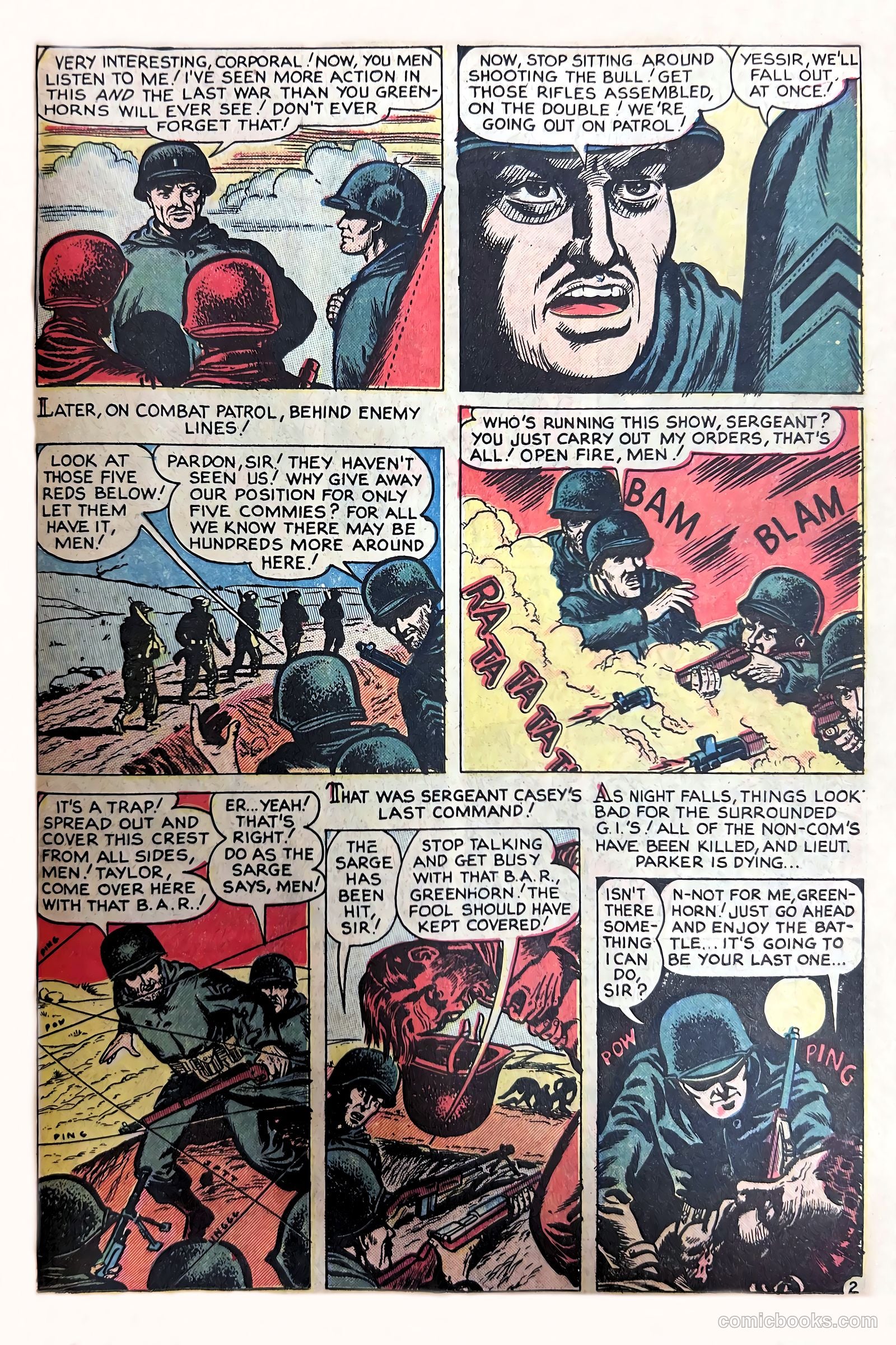 Fighting War Stories #2 (1952) — page 19 of 36