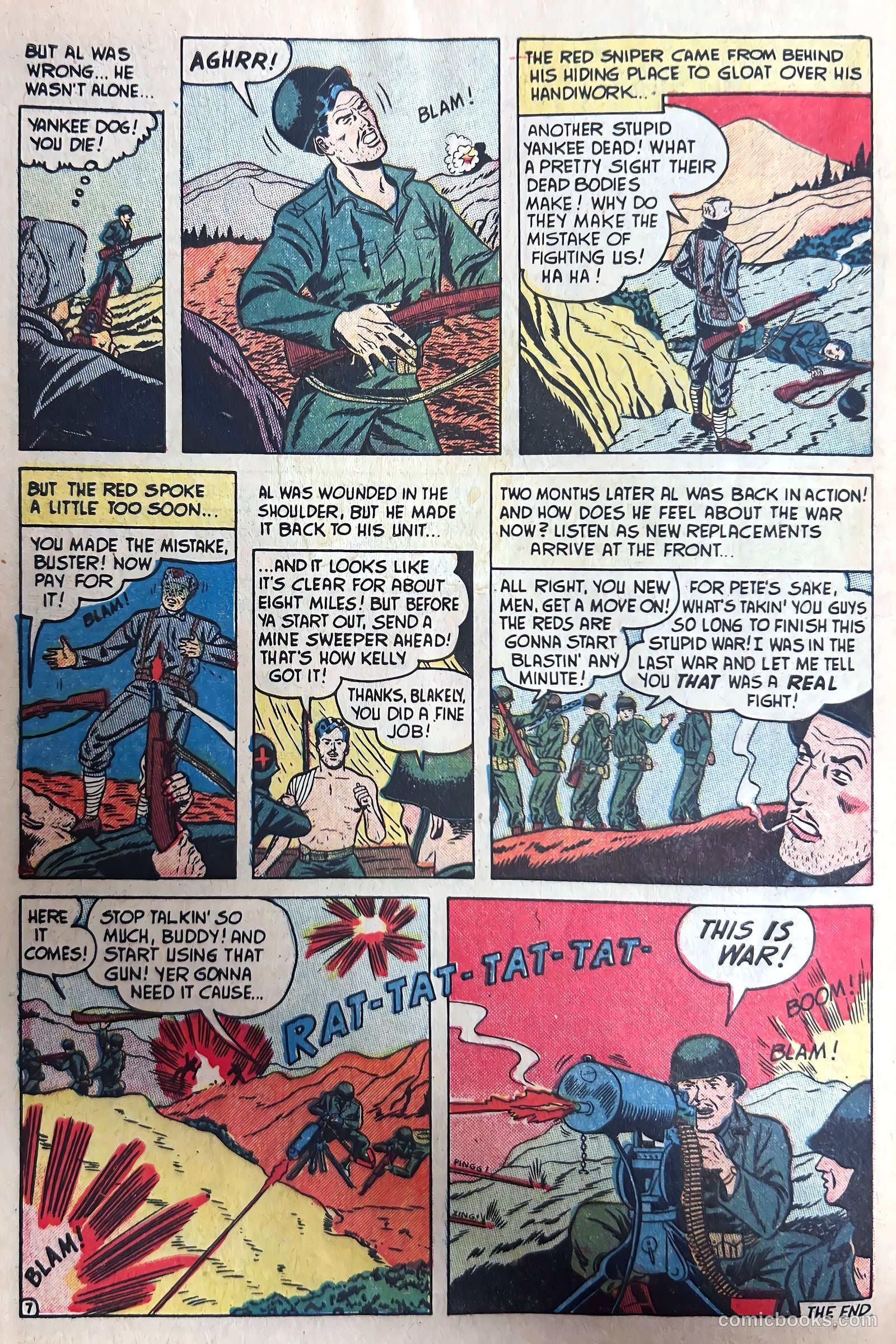 Fighting War Stories #2 (1952) — page 32 of 36