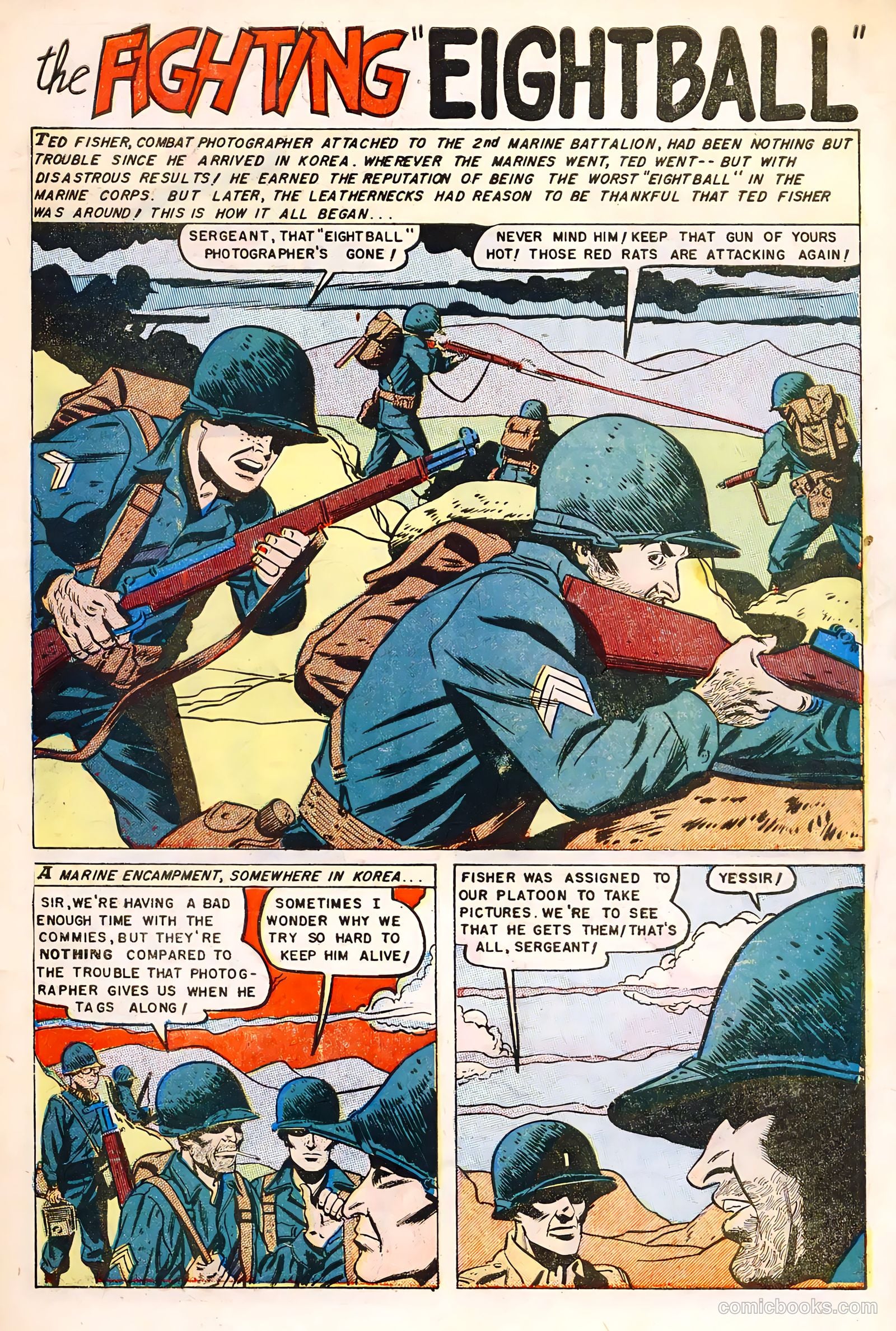 Fighting War Stories #3 (1952) — page 3 of 36