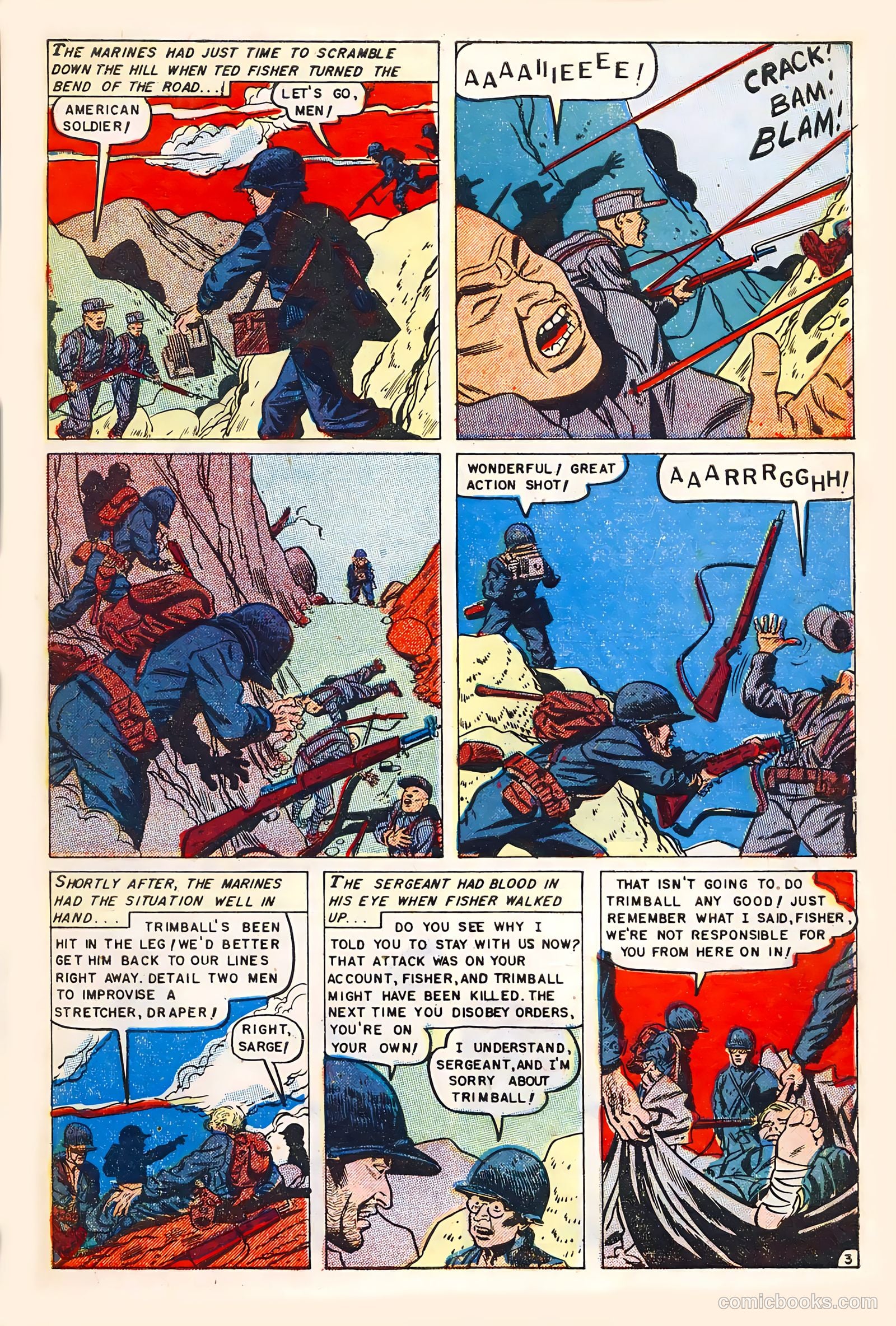 Fighting War Stories #3 (1952) — page 5 of 36