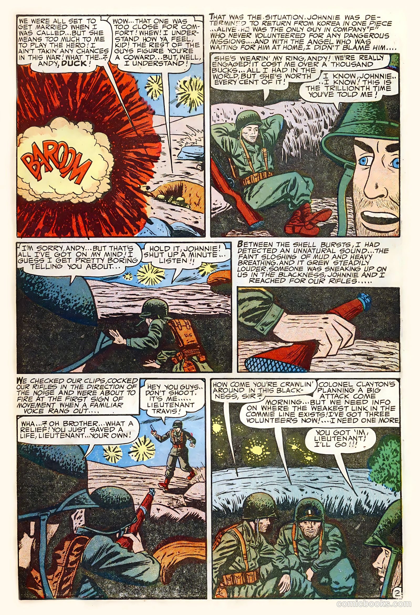 Fighting War Stories #3 (1952) — page 27 of 36