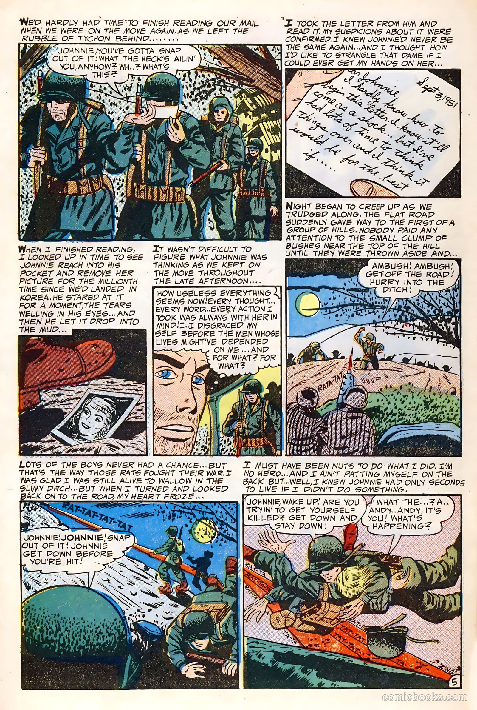Fighting War Stories #3 (1952) — page 30 of 36
