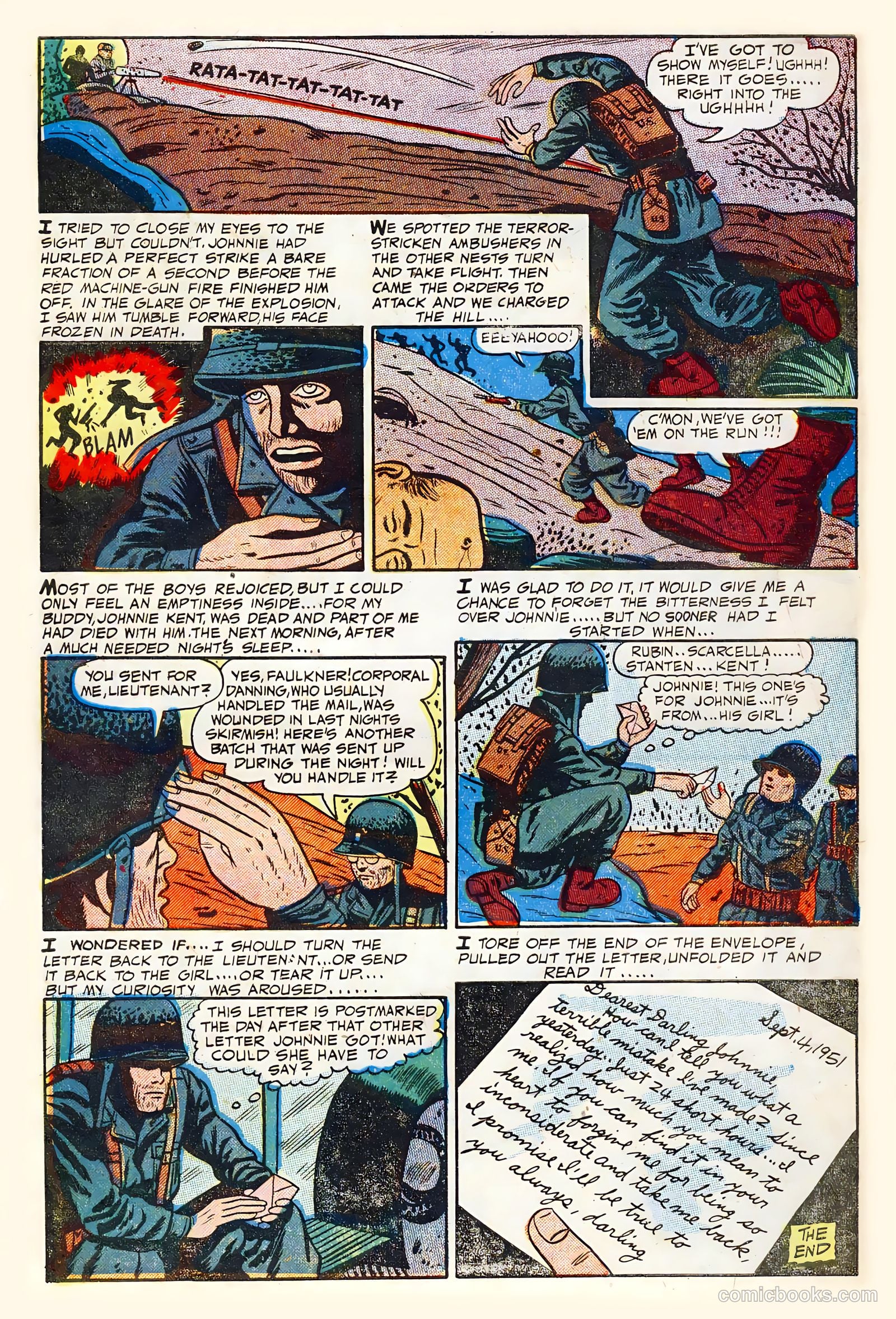 Fighting War Stories #3 (1952) — page 32 of 36
