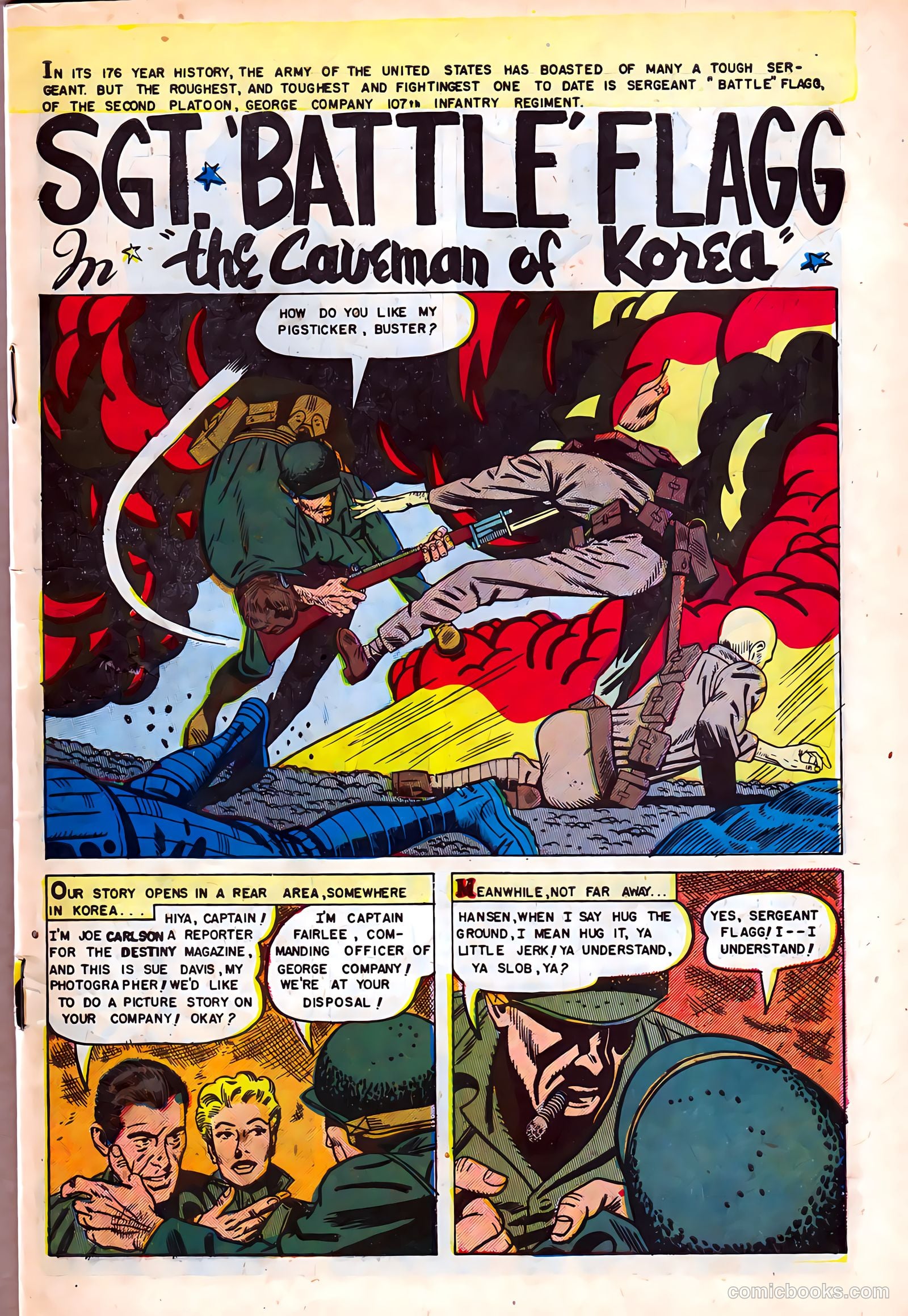 Fighting War Stories #4 (1953) — page 3 of 37