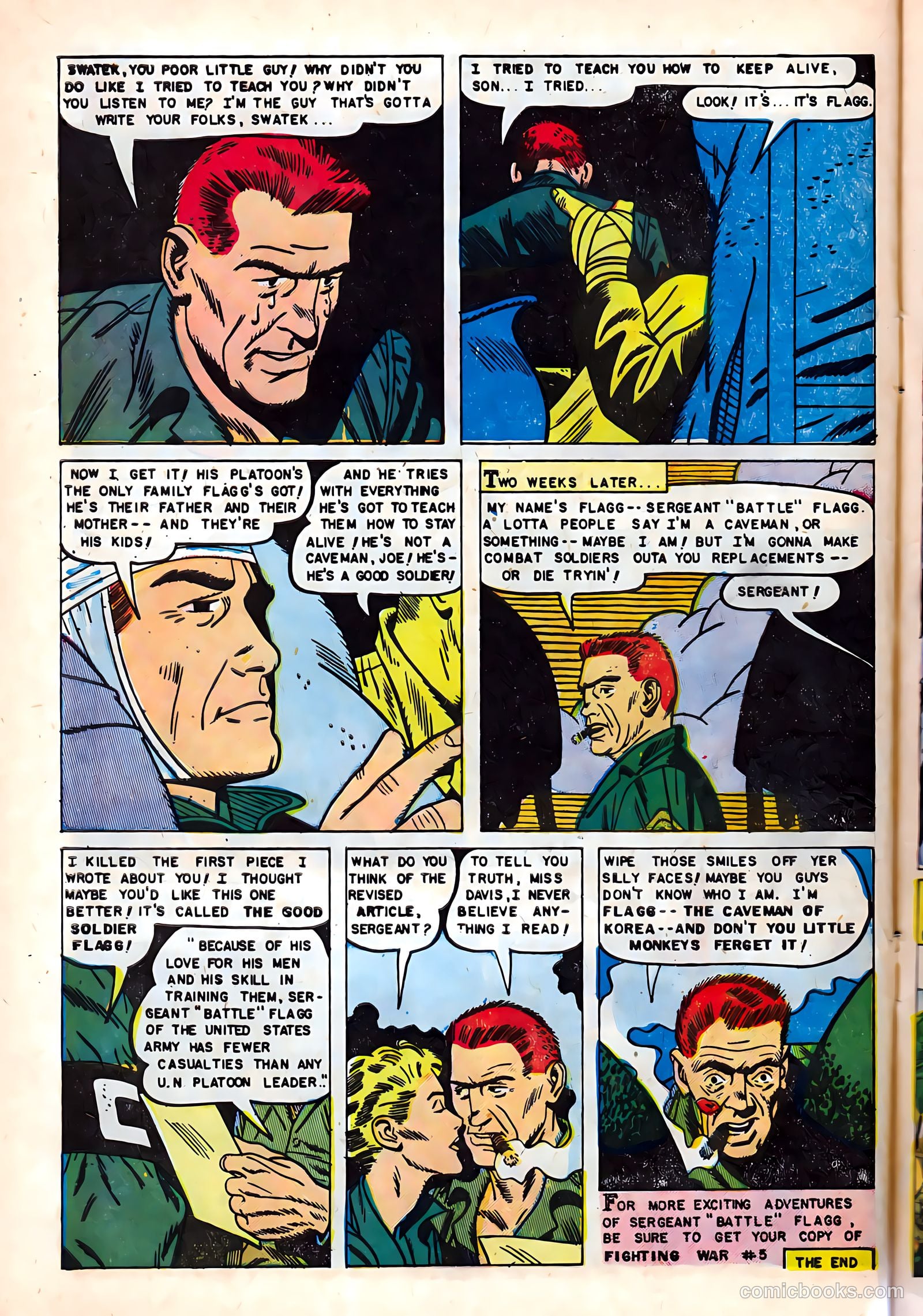 Fighting War Stories #4 (1953) — page 8 of 37