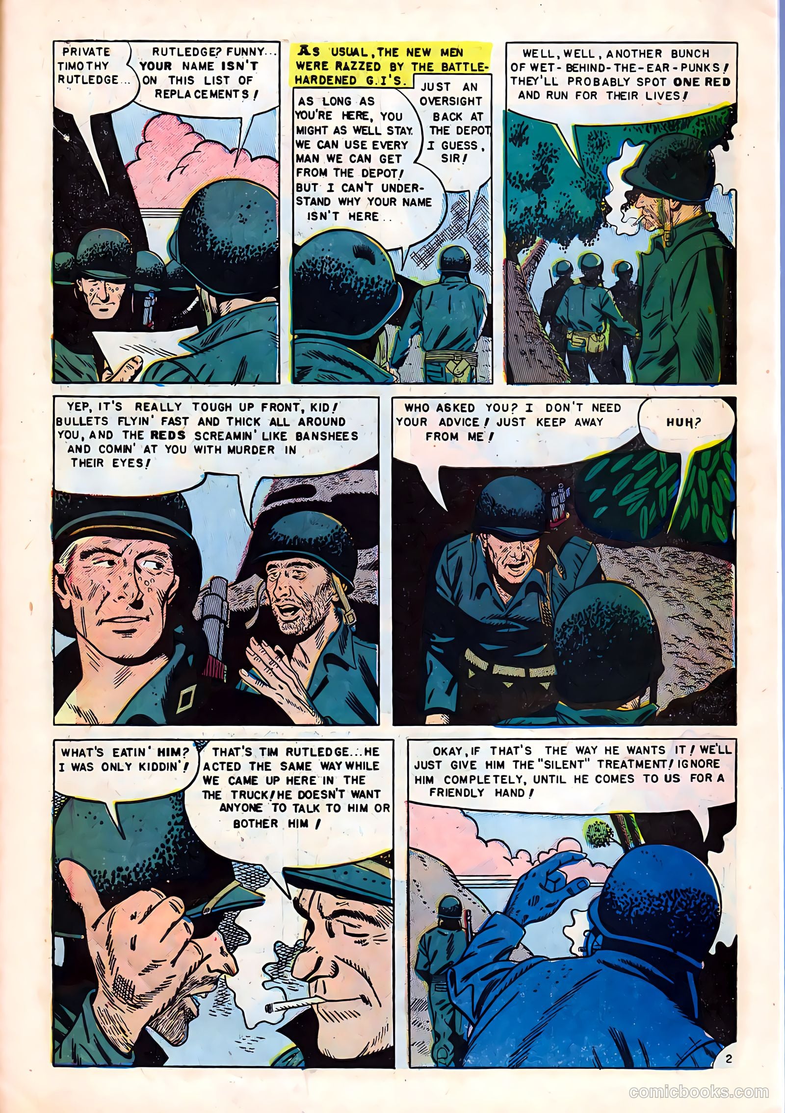 Fighting War Stories #4 (1953) — page 27 of 37