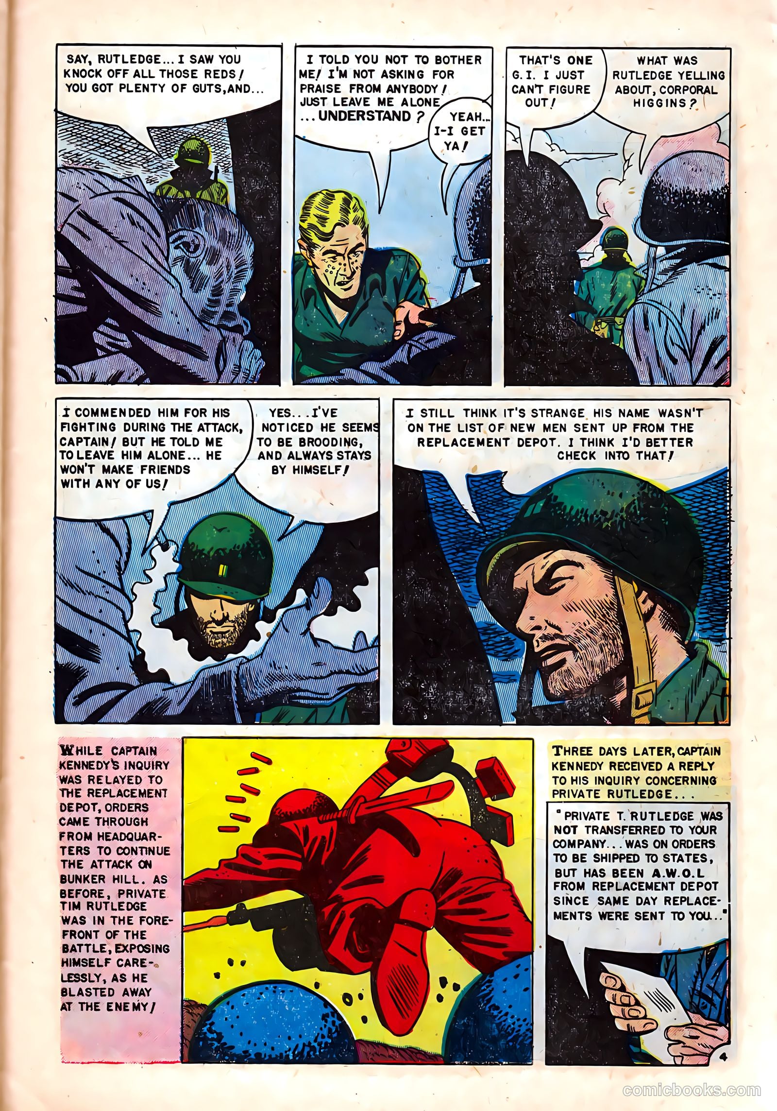Fighting War Stories #4 (1953) — page 29 of 37