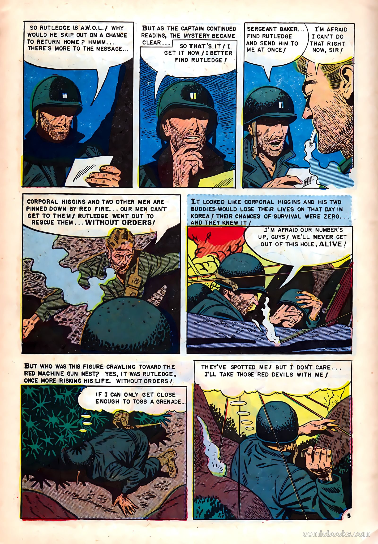 Fighting War Stories #4 (1953) — page 30 of 37