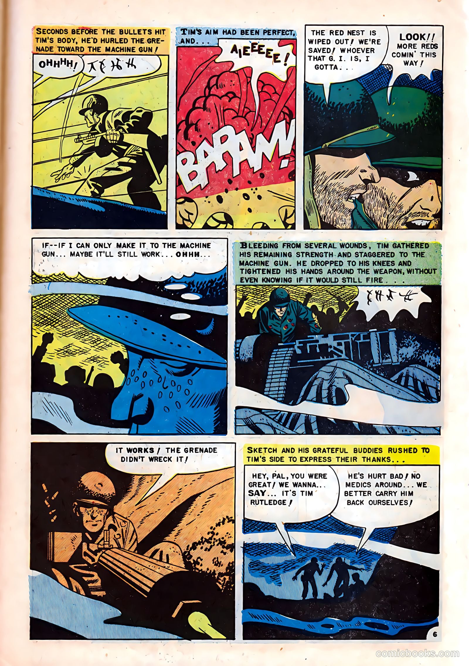 Fighting War Stories #4 (1953) — page 31 of 37
