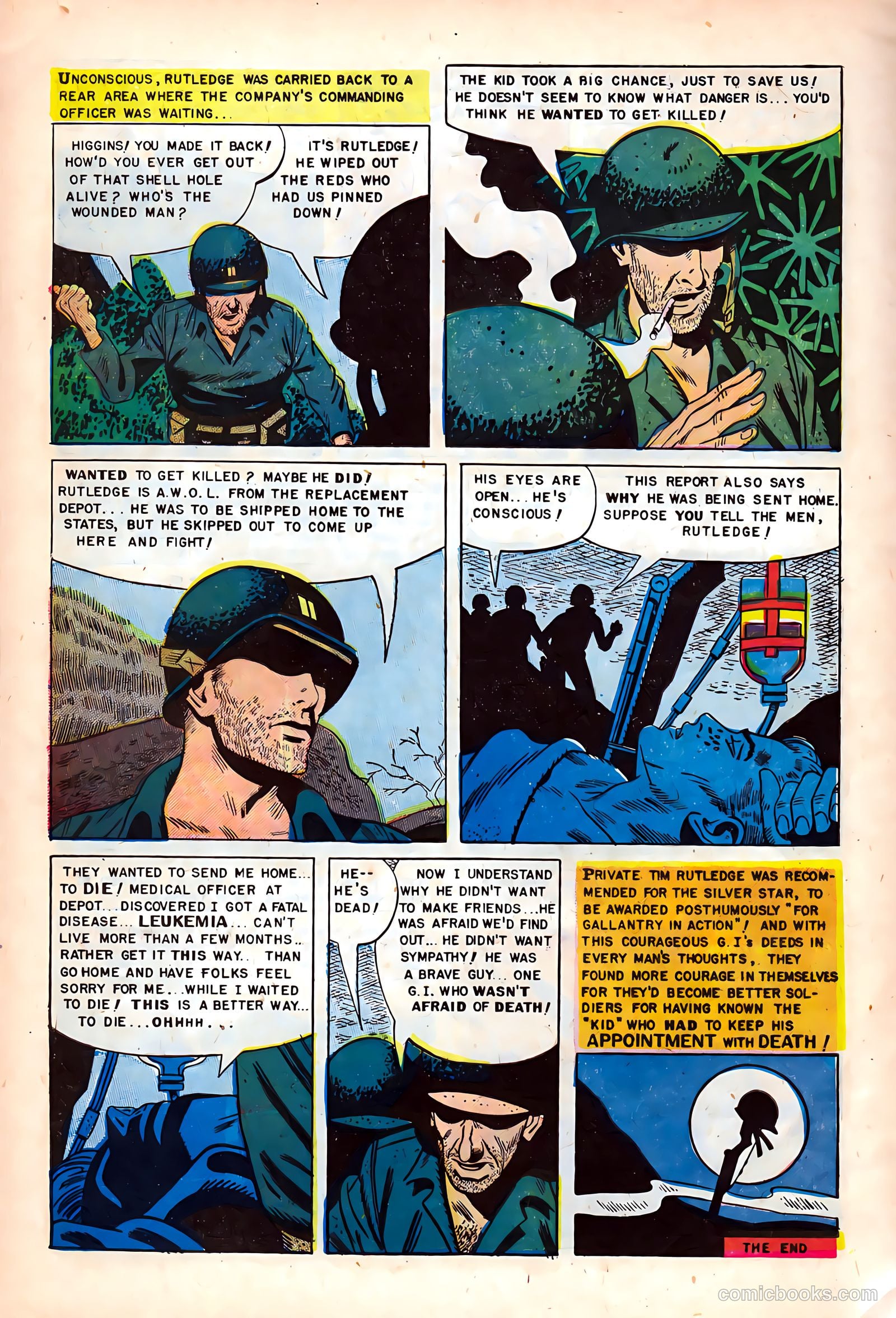 Fighting War Stories #4 (1953) — page 32 of 37