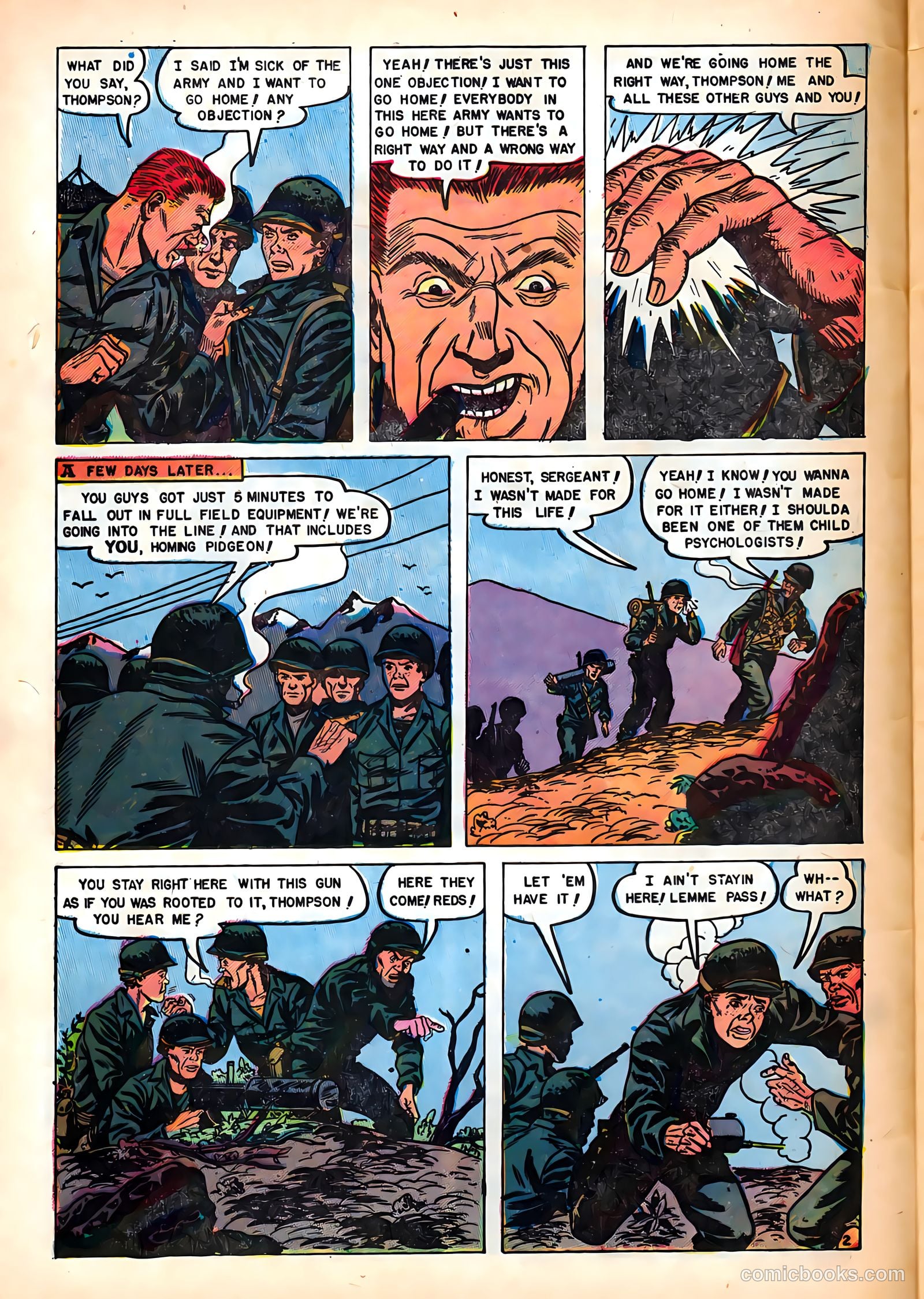 Fighting War Stories #5 (1953) — page 4 of 37