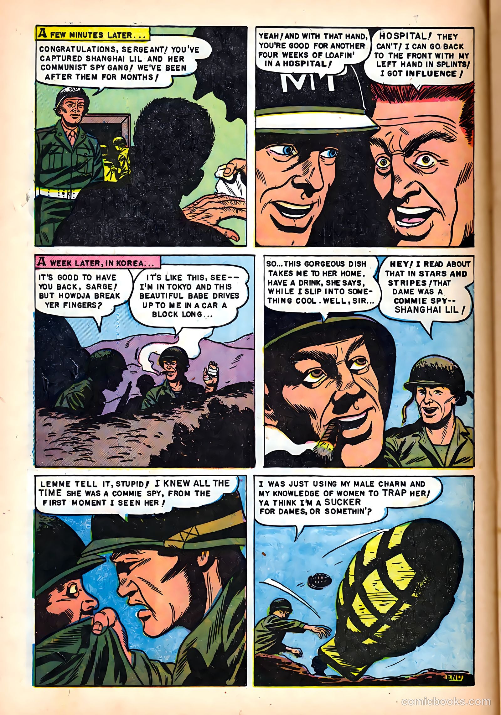Fighting War Stories #5 (1953) — page 16 of 37