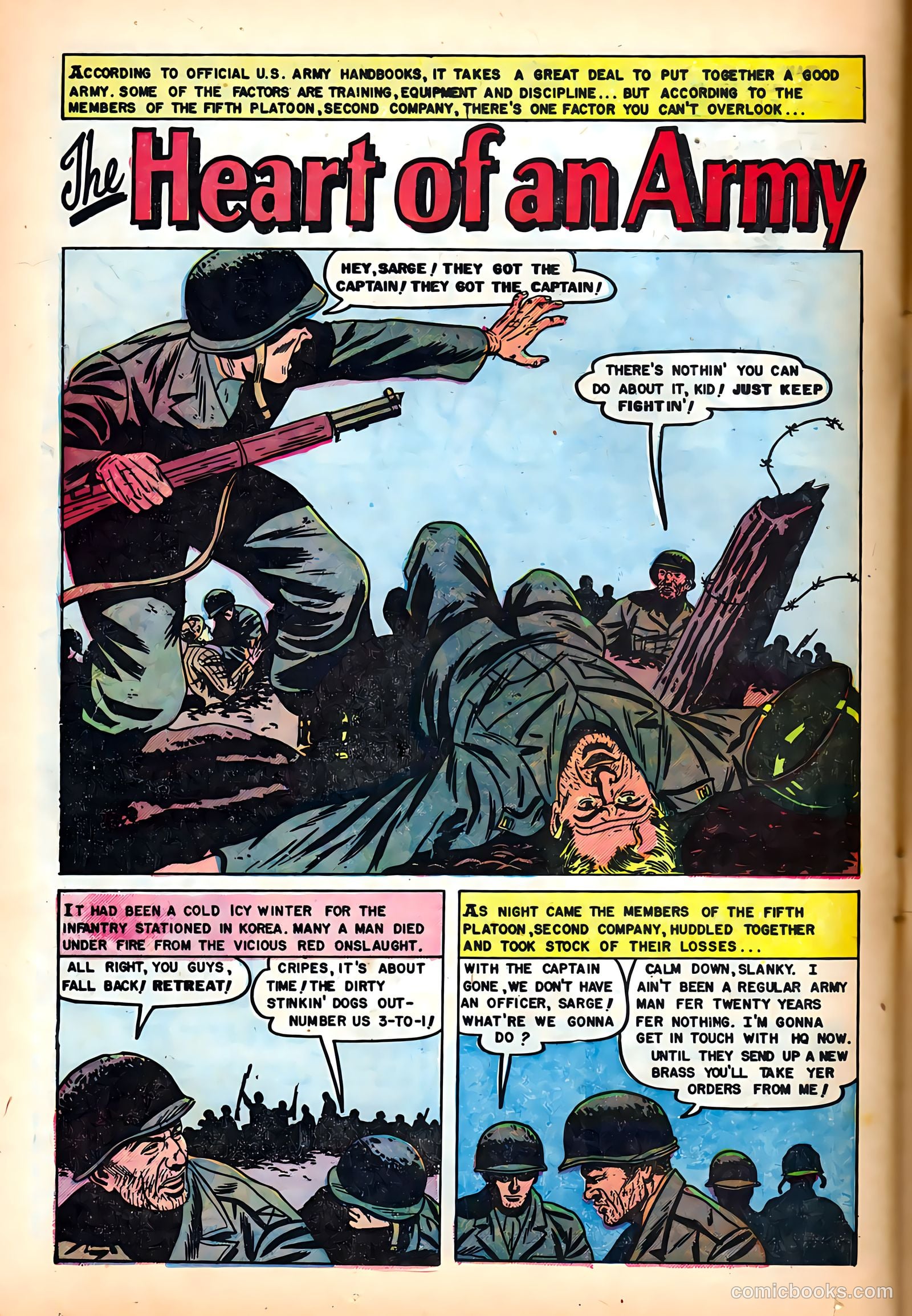 Fighting War Stories #5 (1953) — page 20 of 37