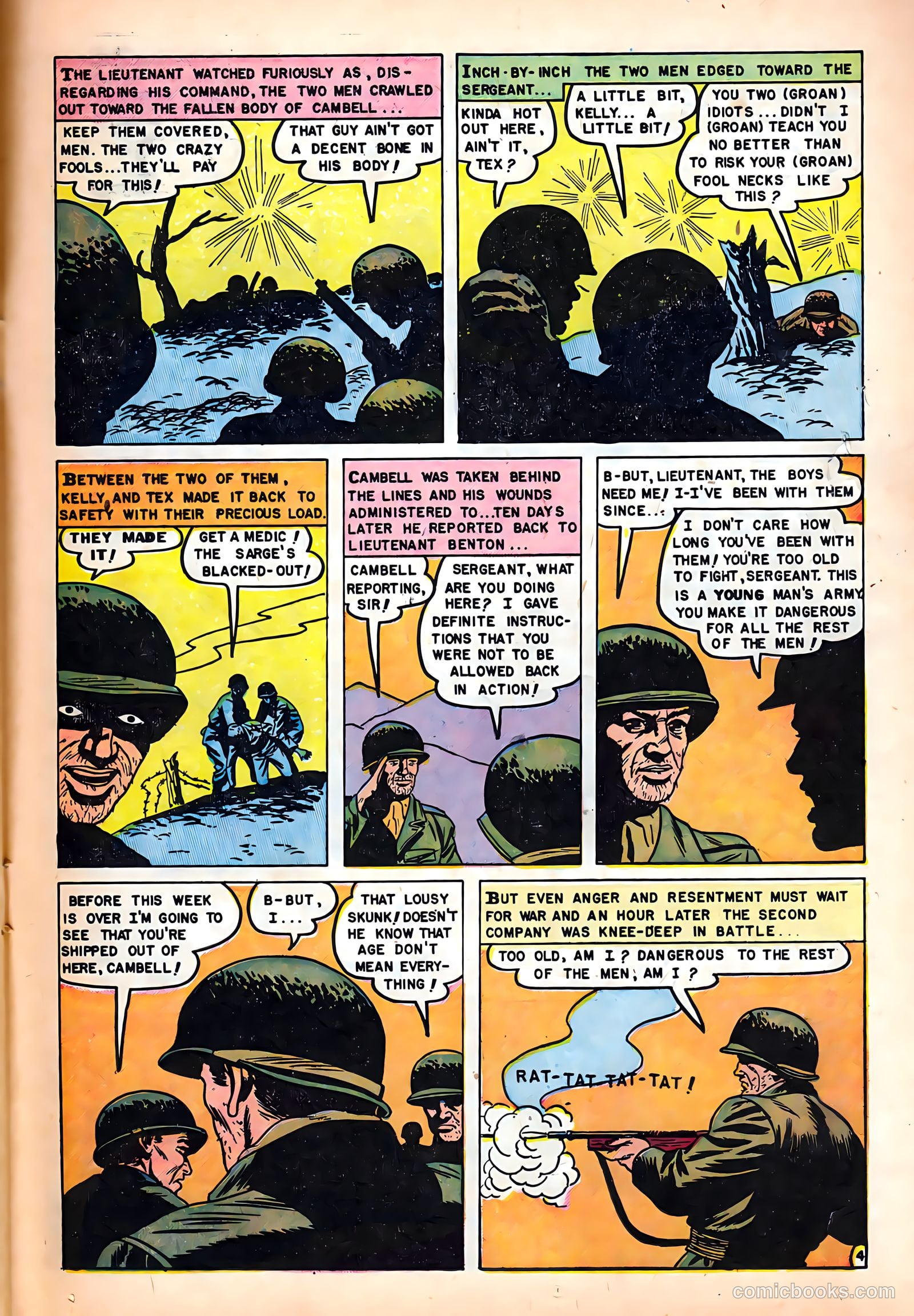 Fighting War Stories #5 (1953) — page 23 of 37