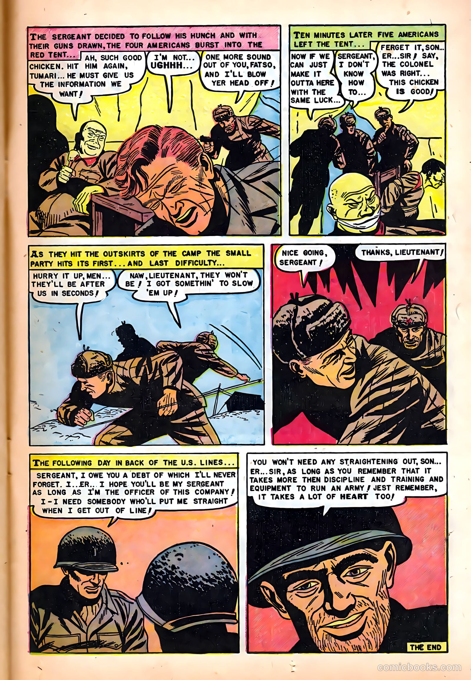 Fighting War Stories #5 (1953) — page 25 of 37