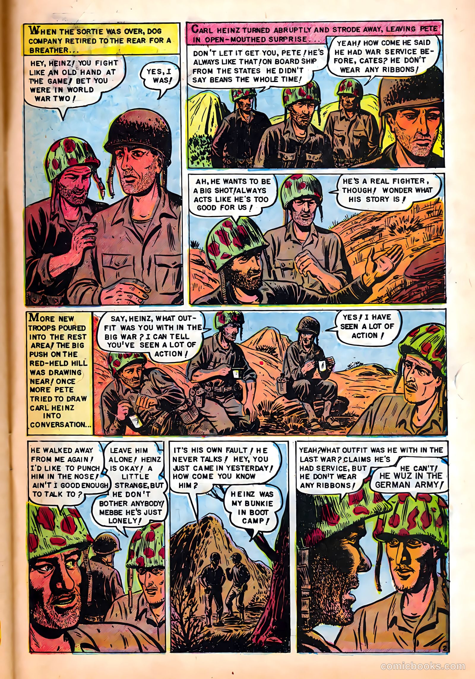 Fighting War Stories #5 (1953) — page 27 of 37