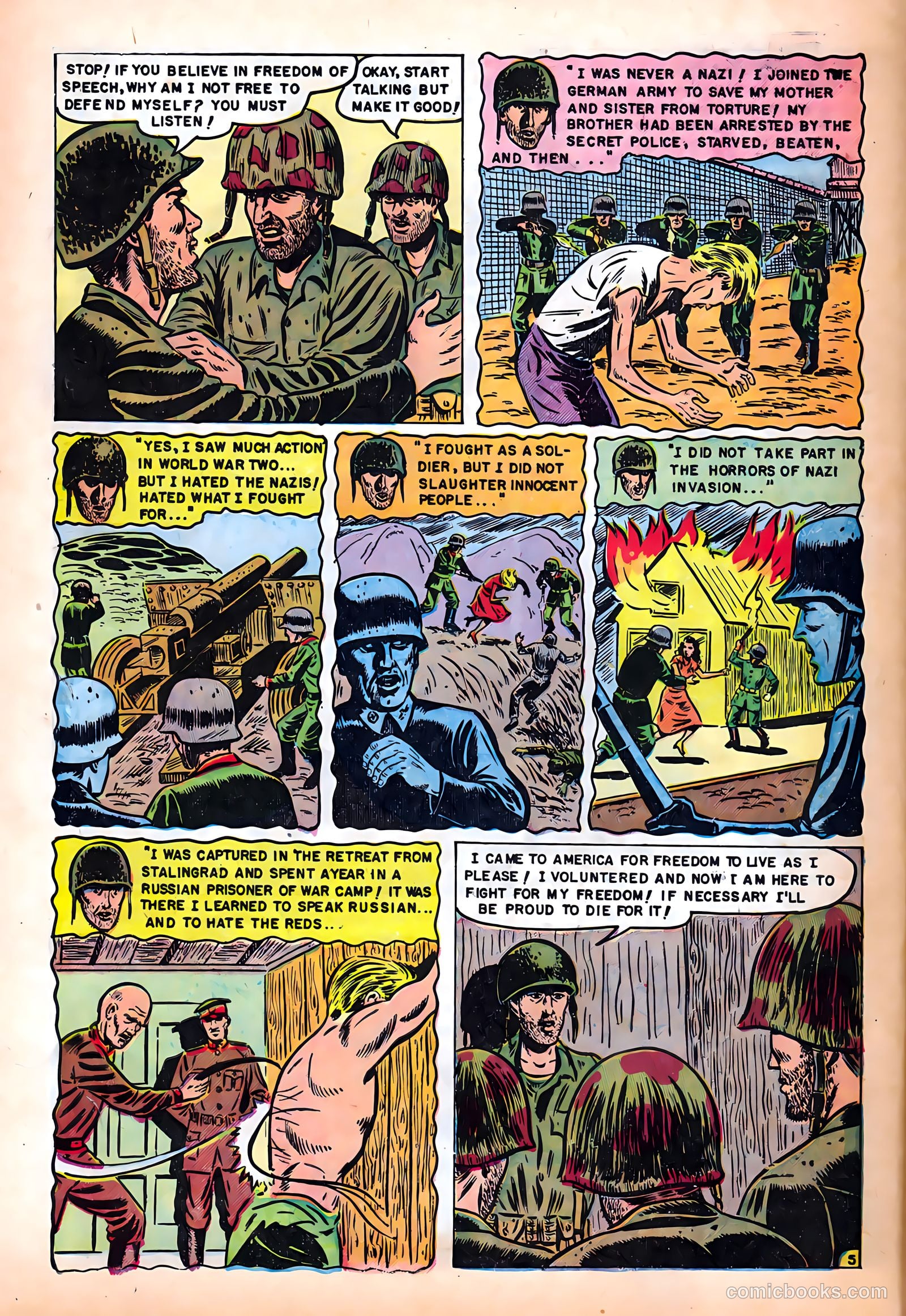 Fighting War Stories #5 (1953) — page 30 of 37