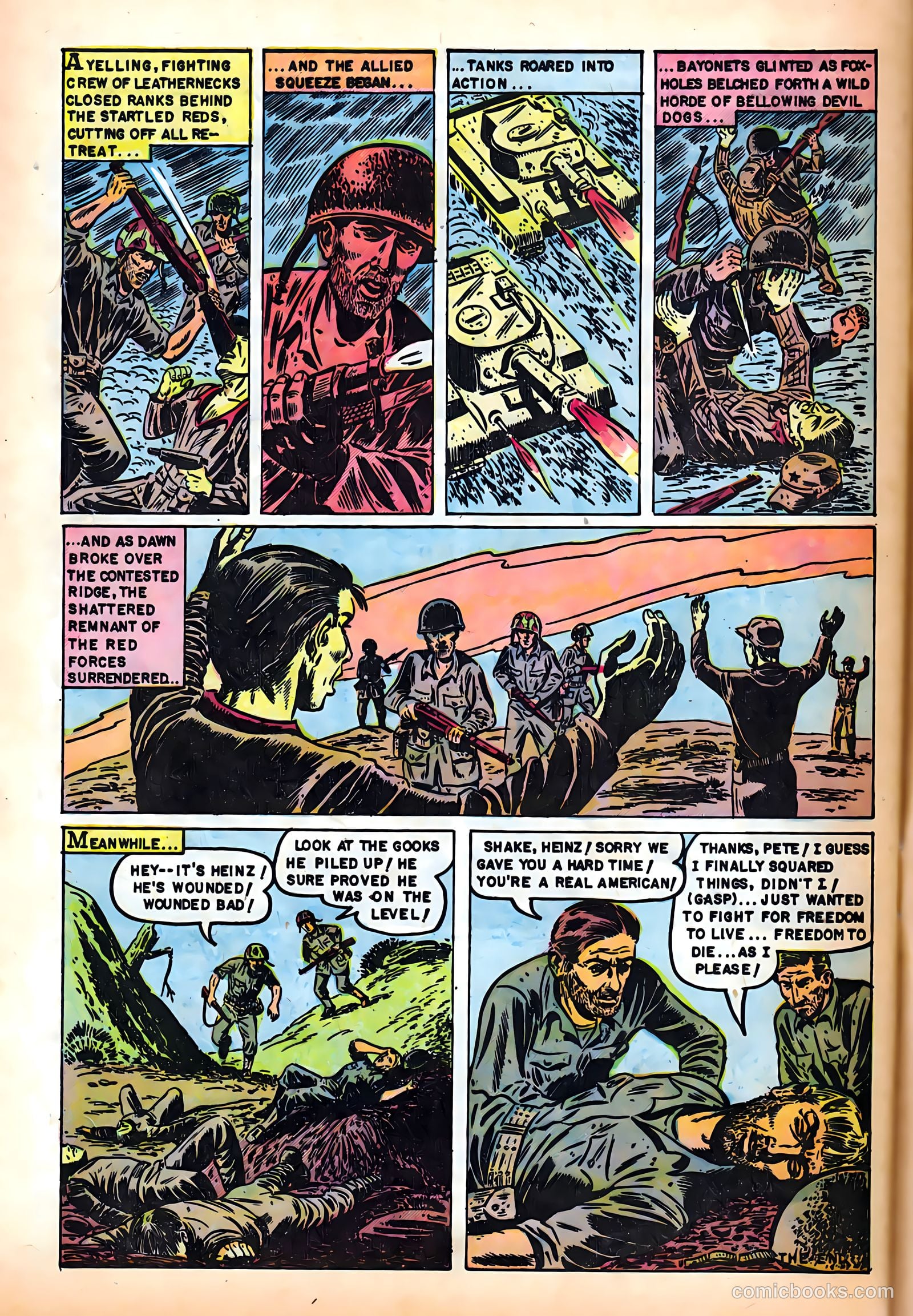 Fighting War Stories #5 (1953) — page 32 of 37