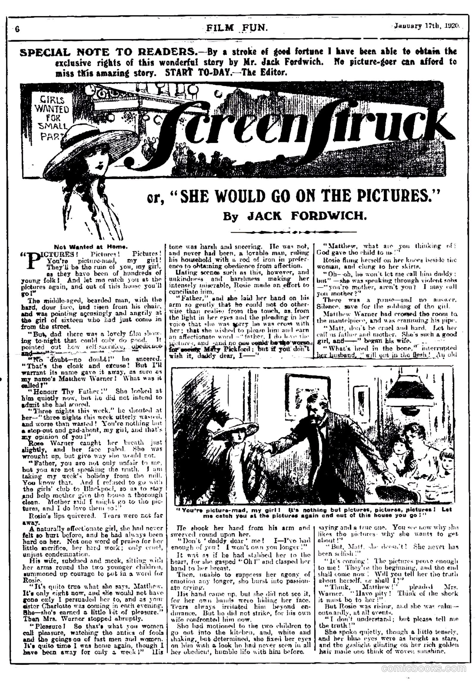 Film Fun #1 (1920) — page 6 of 19