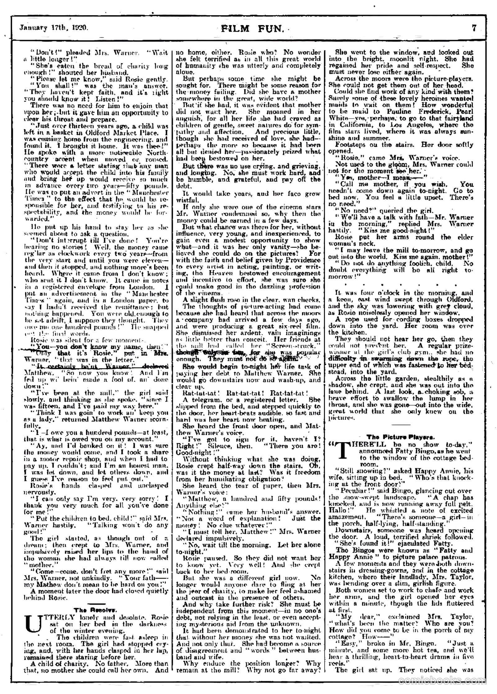 Film Fun #1 (1920) — page 7 of 19