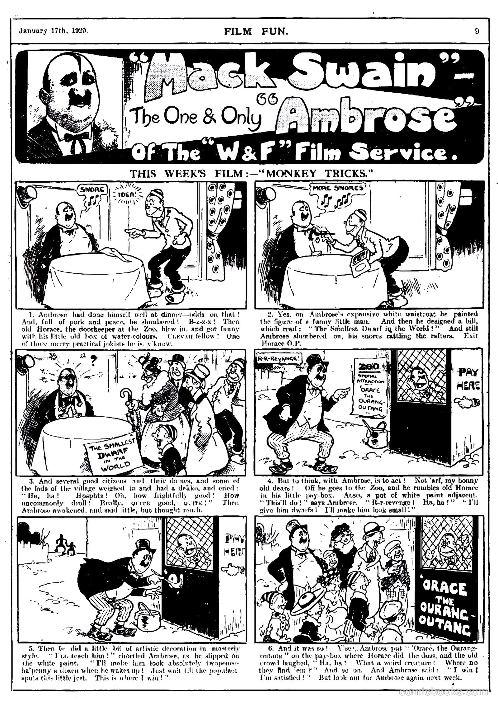 Film Fun #1 (1920) — page 9 of 19