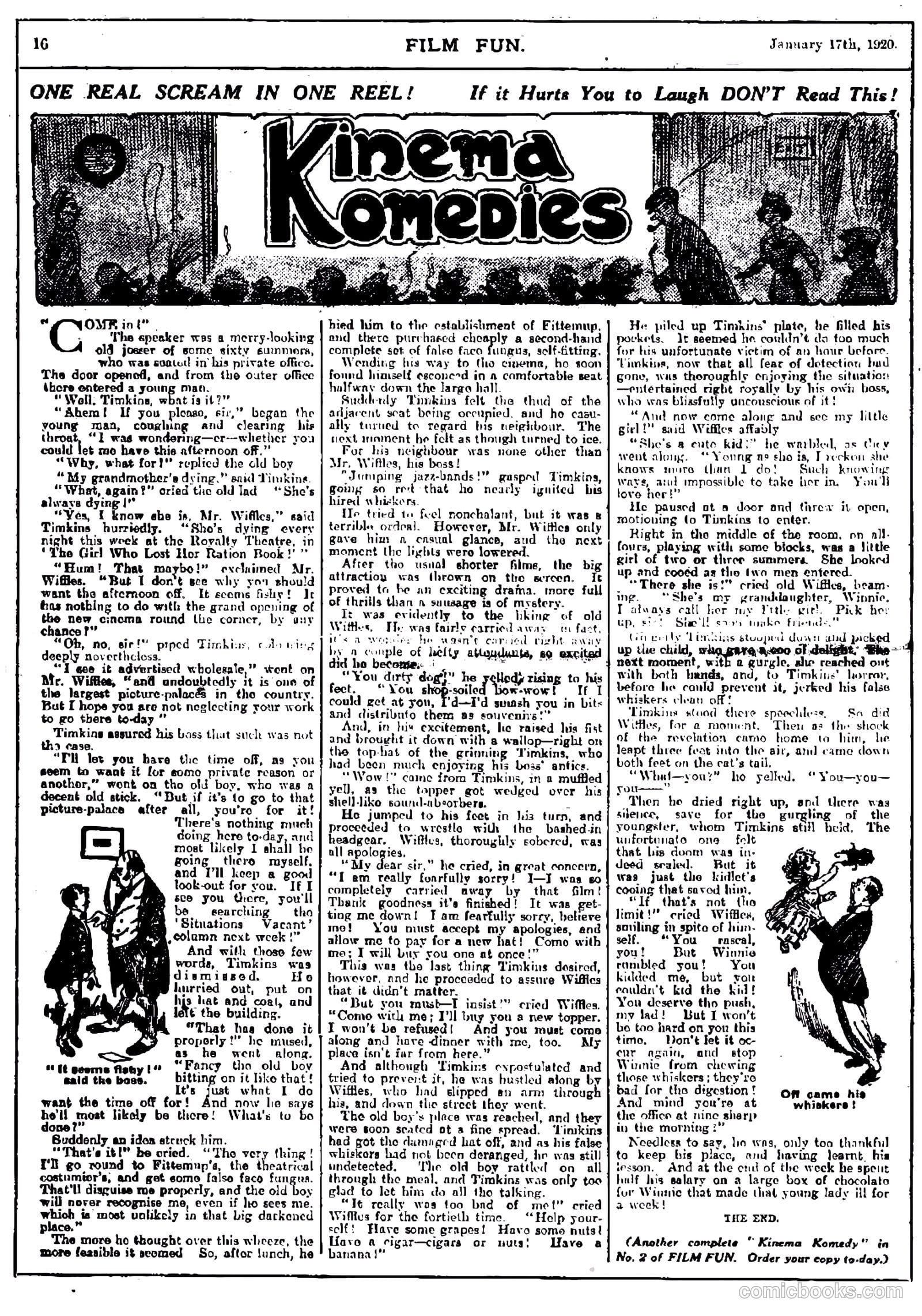 Film Fun #1 (1920) — page 15 of 19
