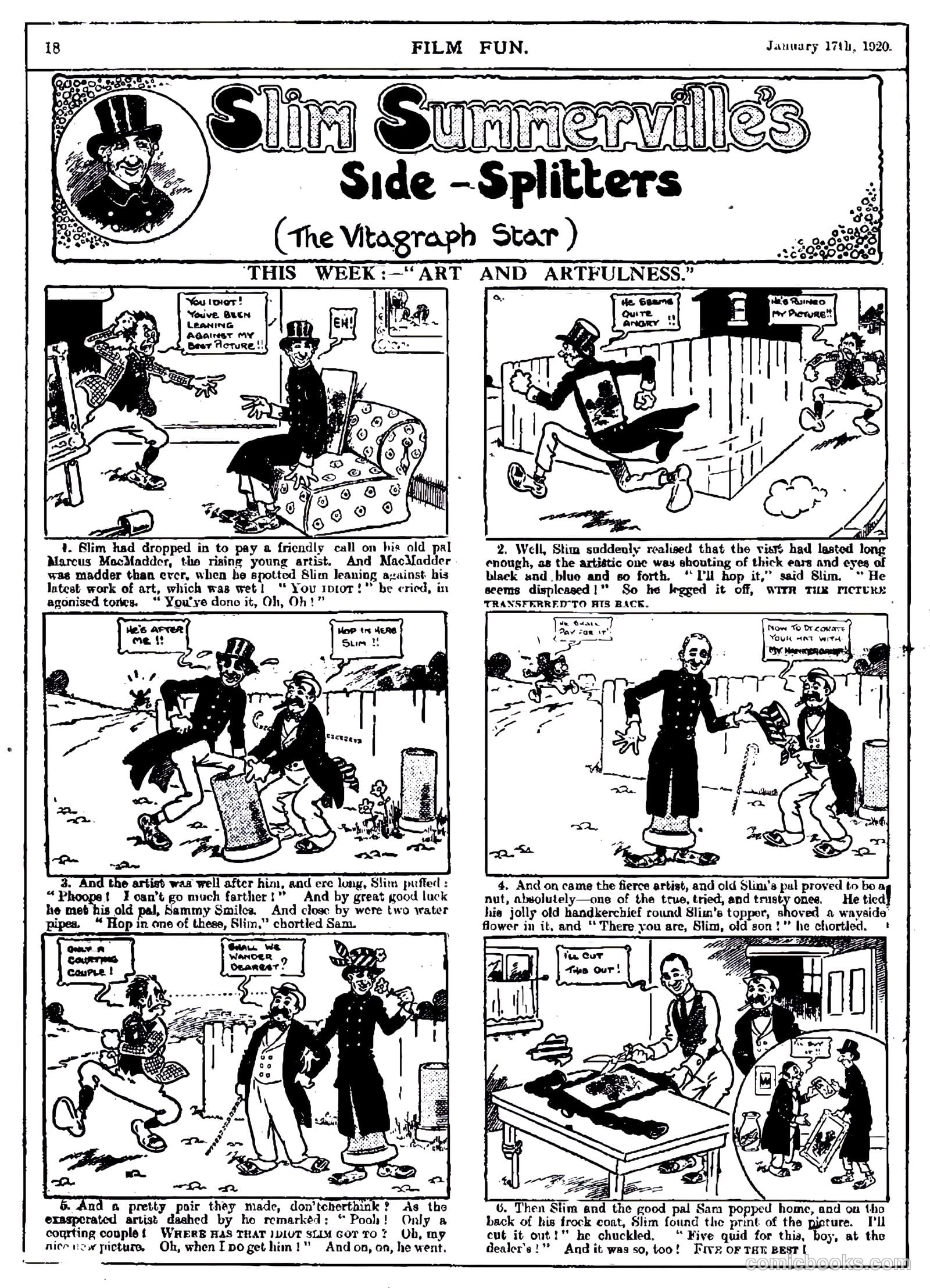 Film Fun #1 (1920) — page 17 of 19
