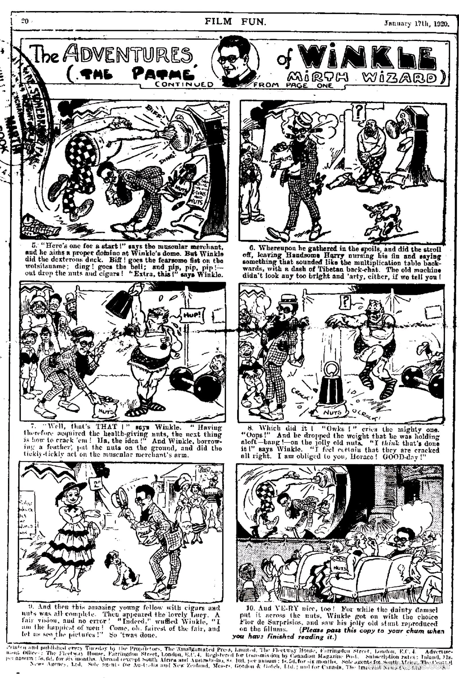 Film Fun #1 (1920) — page 19 of 19