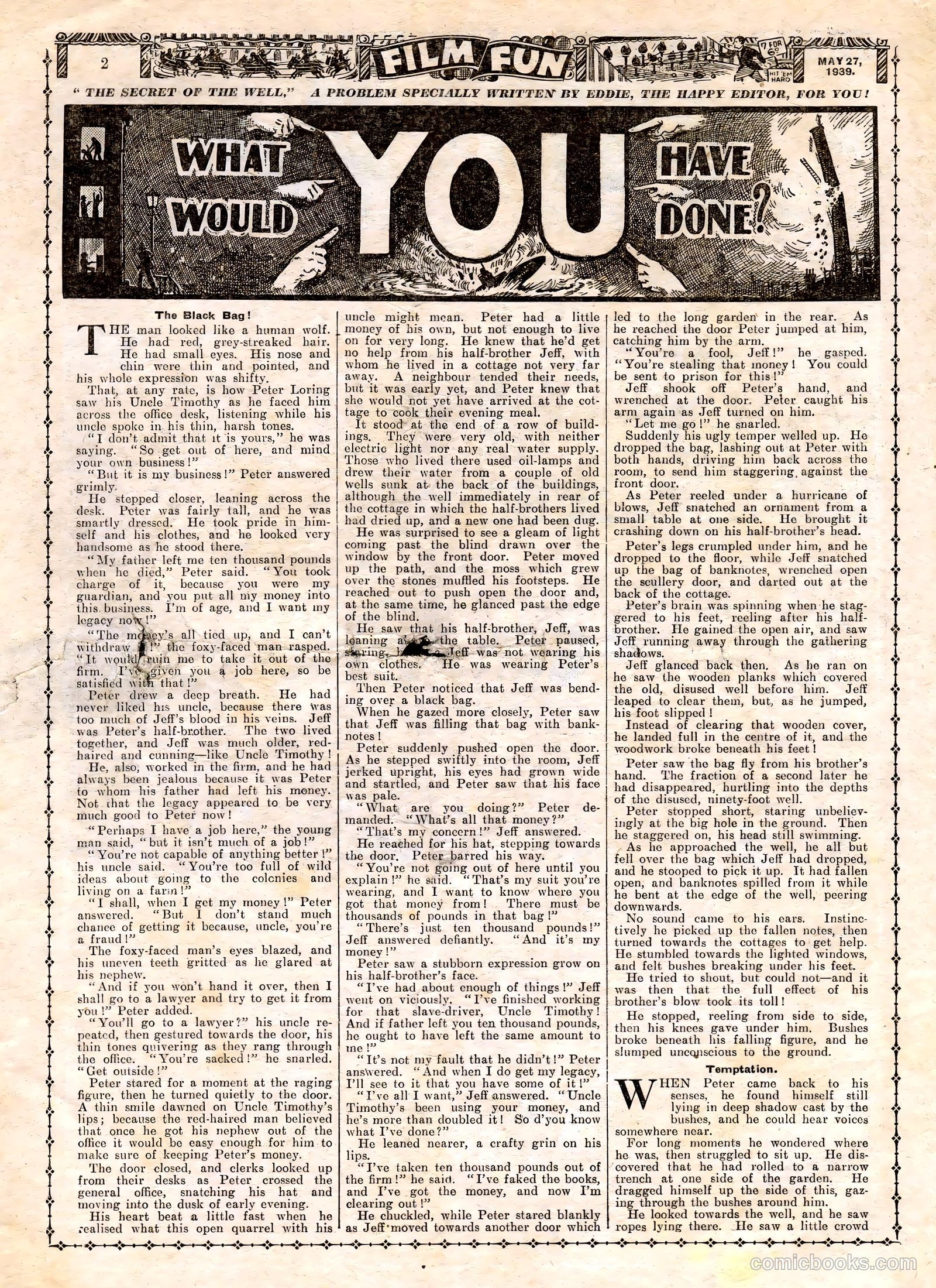 Film Fun #1010 (1939) — page 2 of 23