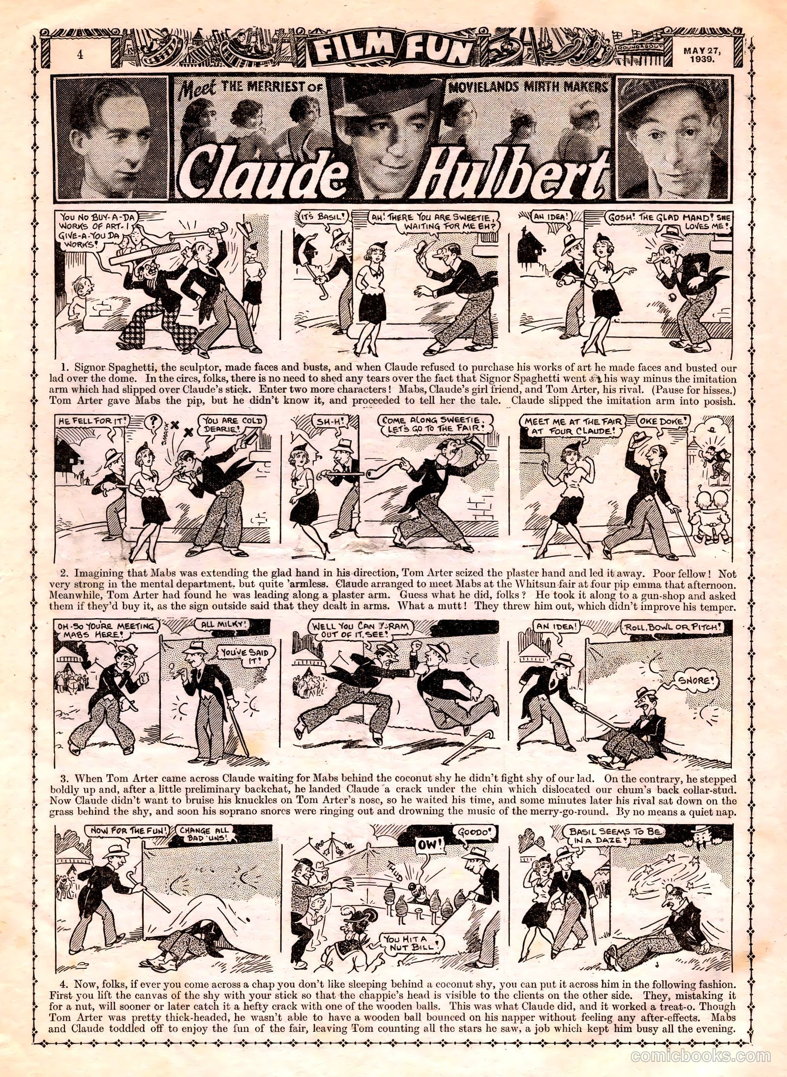 Film Fun #1010 (1939) — page 4 of 23