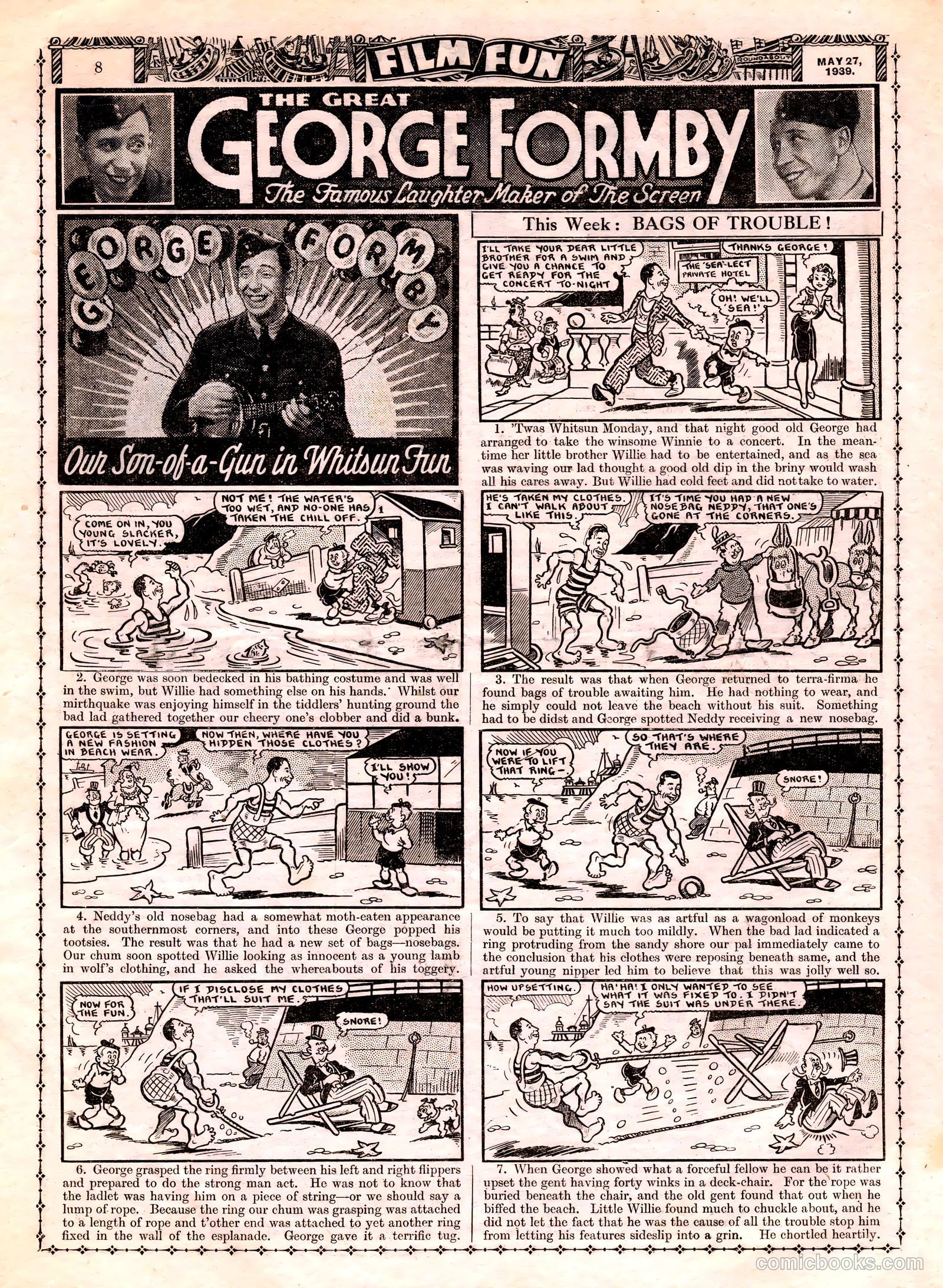 Film Fun #1010 (1939) — page 8 of 23