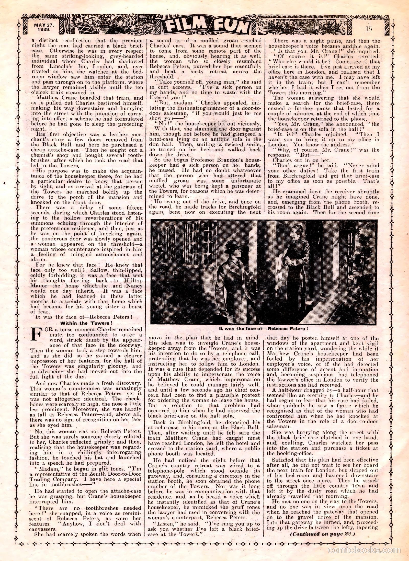 Film Fun #1010 (1939) — page 14 of 23
