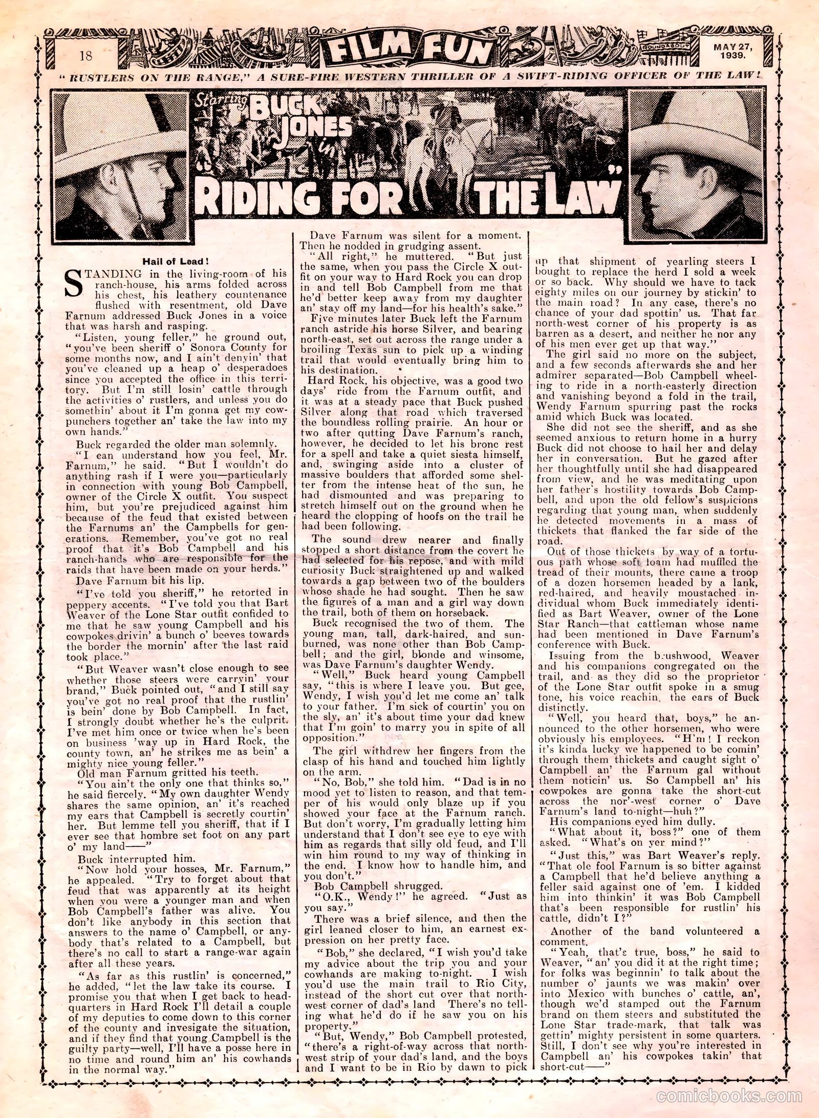 Film Fun #1010 (1939) — page 17 of 23