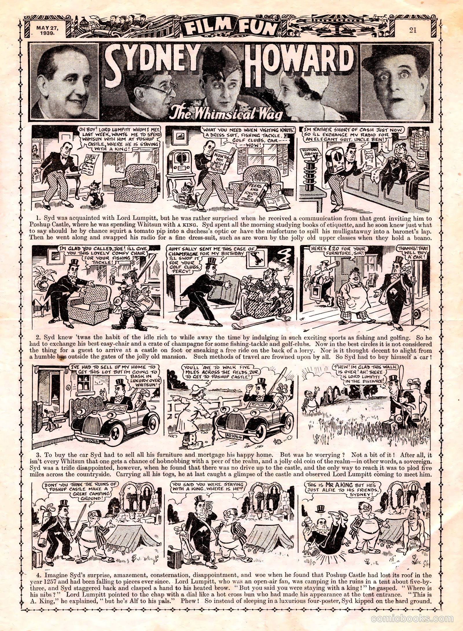 Film Fun #1010 (1939) — page 20 of 23