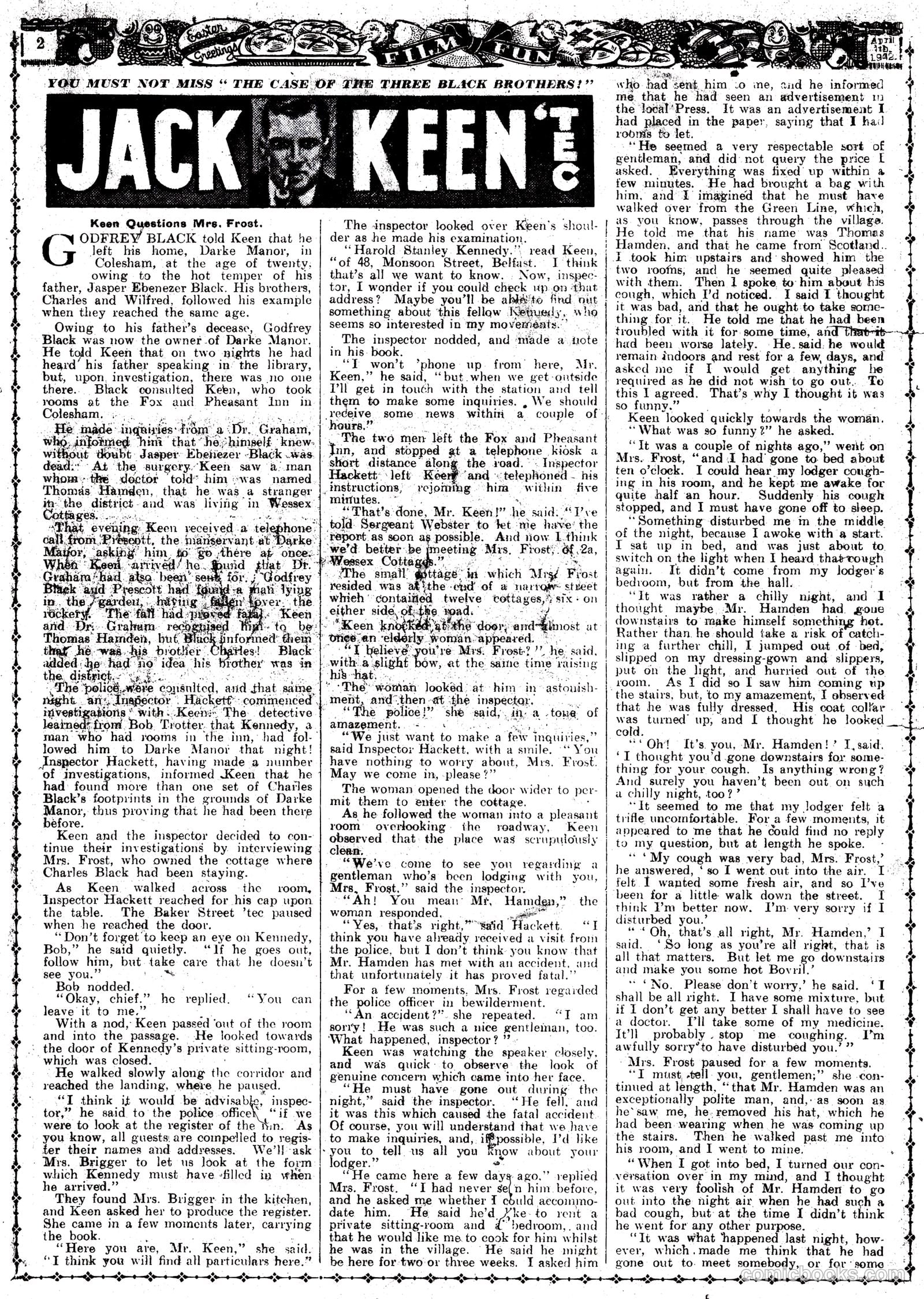 Film Fun #1159 (1942) — page 2 of 15